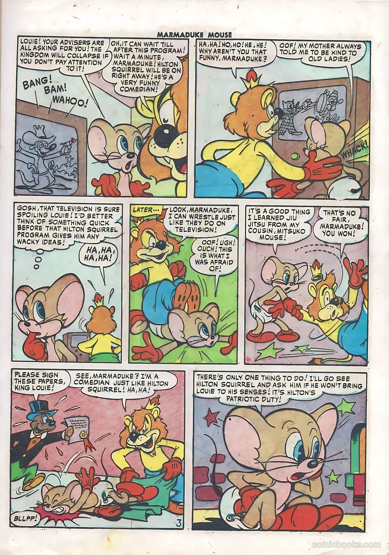 Marmaduke Mouse #29 — page 21 of 36