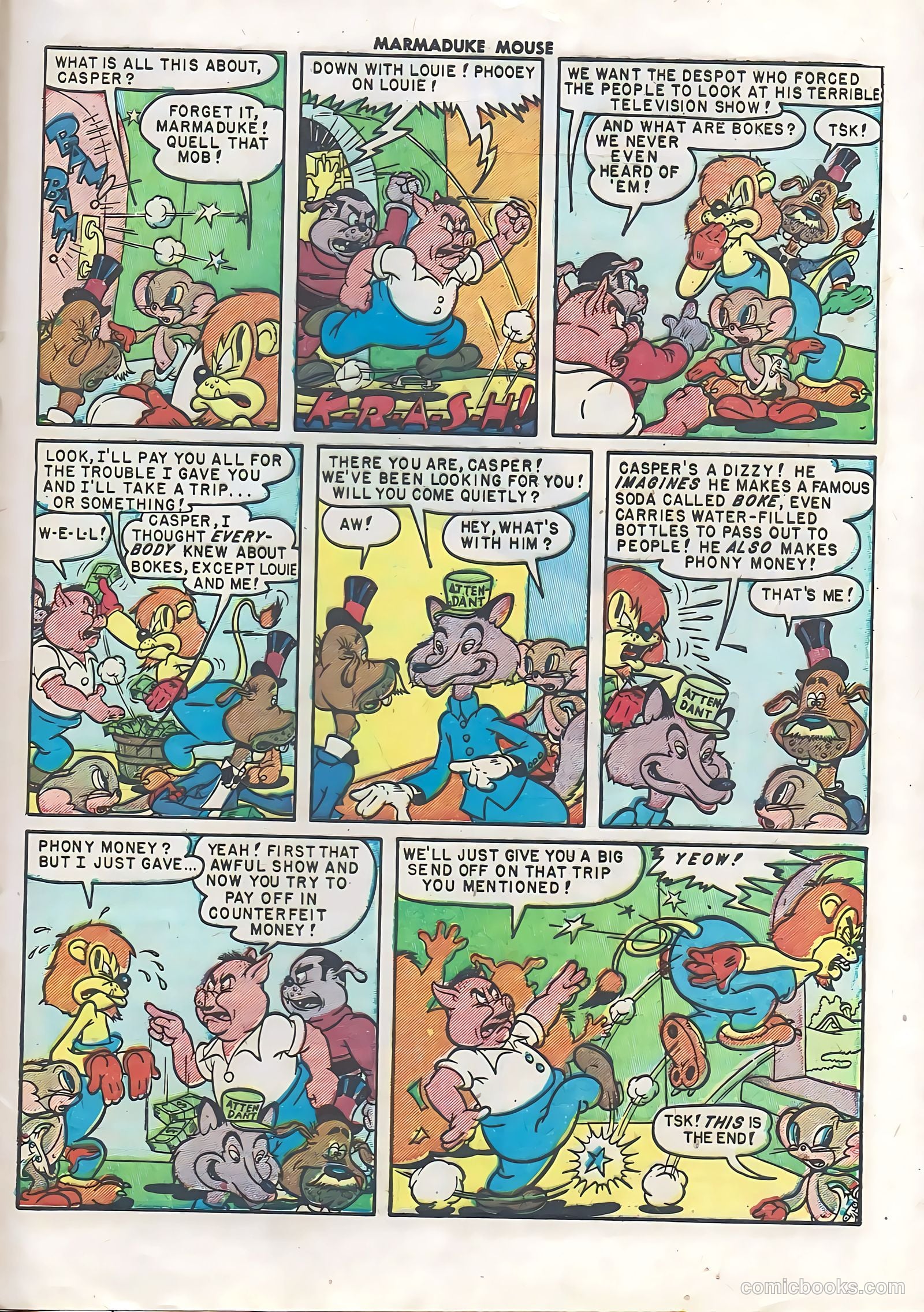 Marmaduke Mouse #29 — page 33 of 36