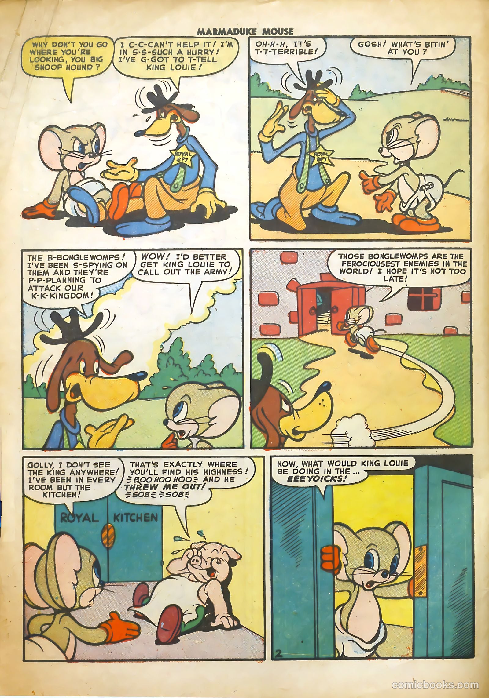 Marmaduke Mouse #30 — page 4 of 36