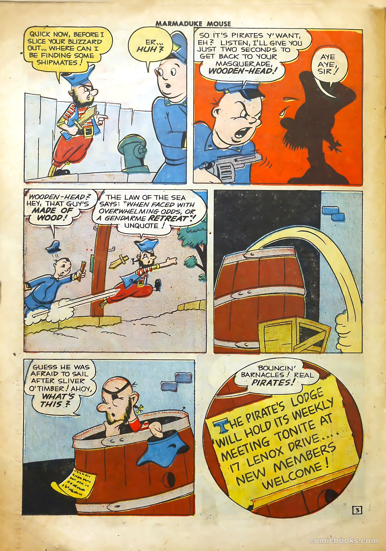 Marmaduke Mouse #30 — page 22 of 36