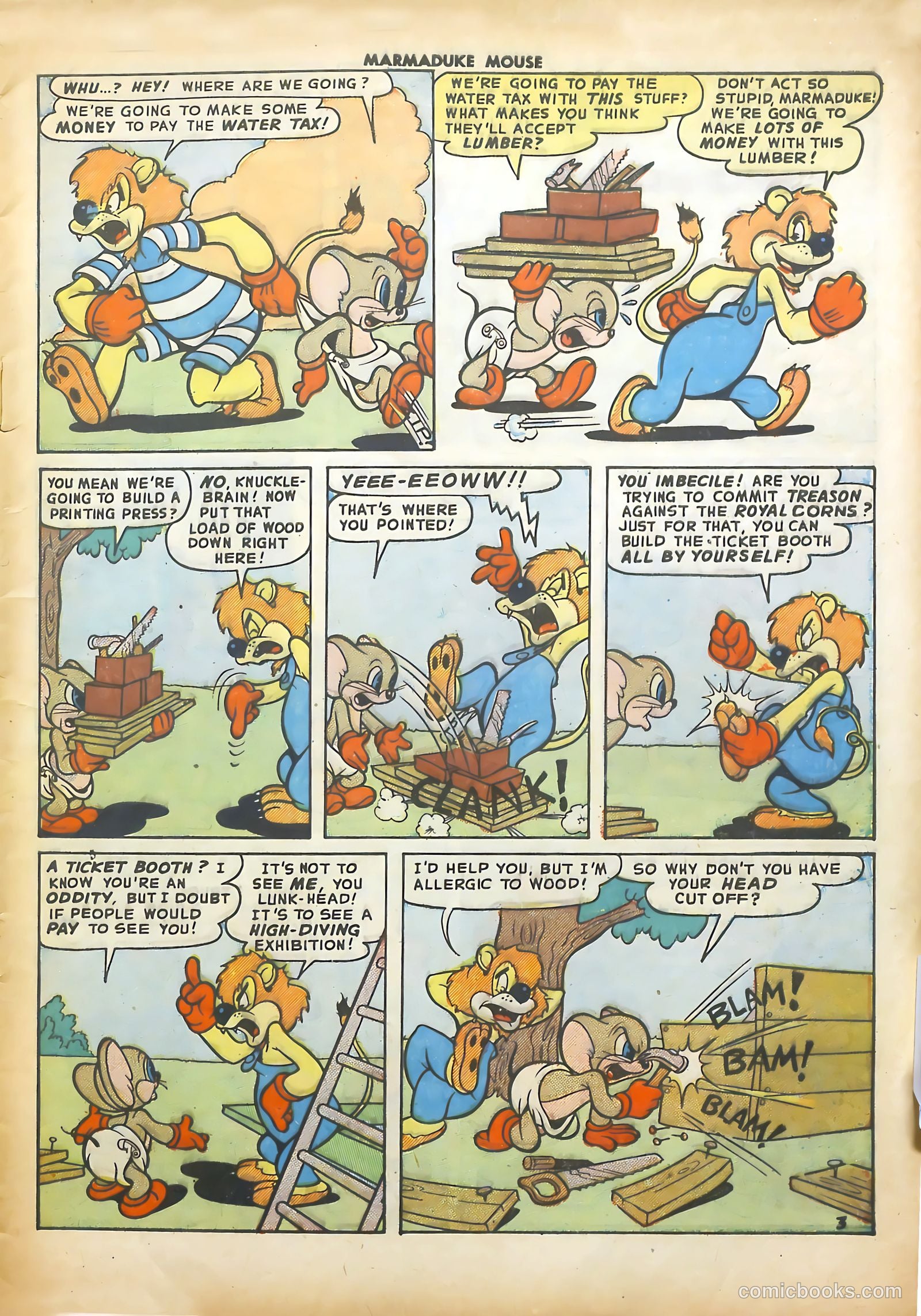 Marmaduke Mouse #32 — page 5 of 36