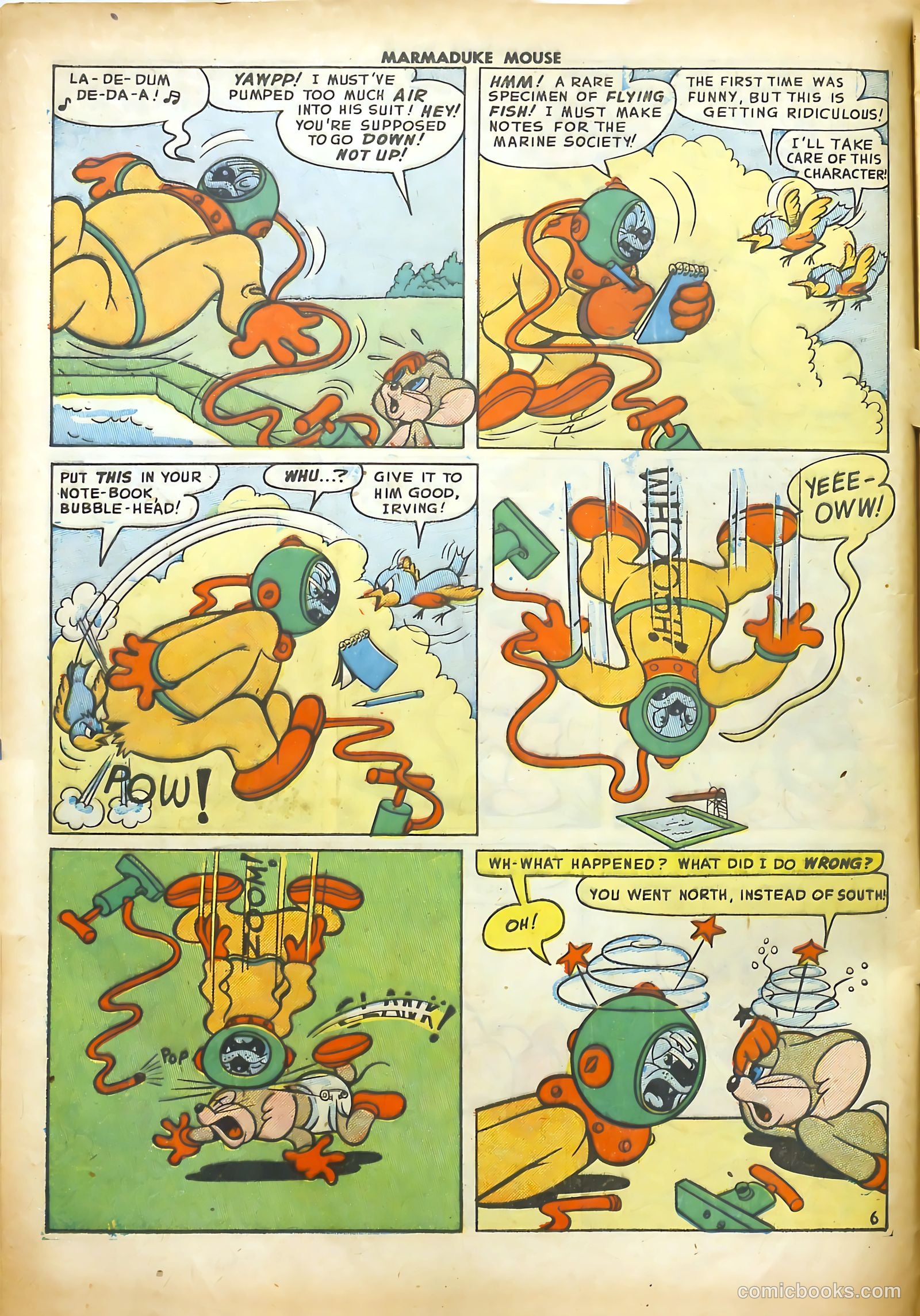 Marmaduke Mouse #32 — page 8 of 36