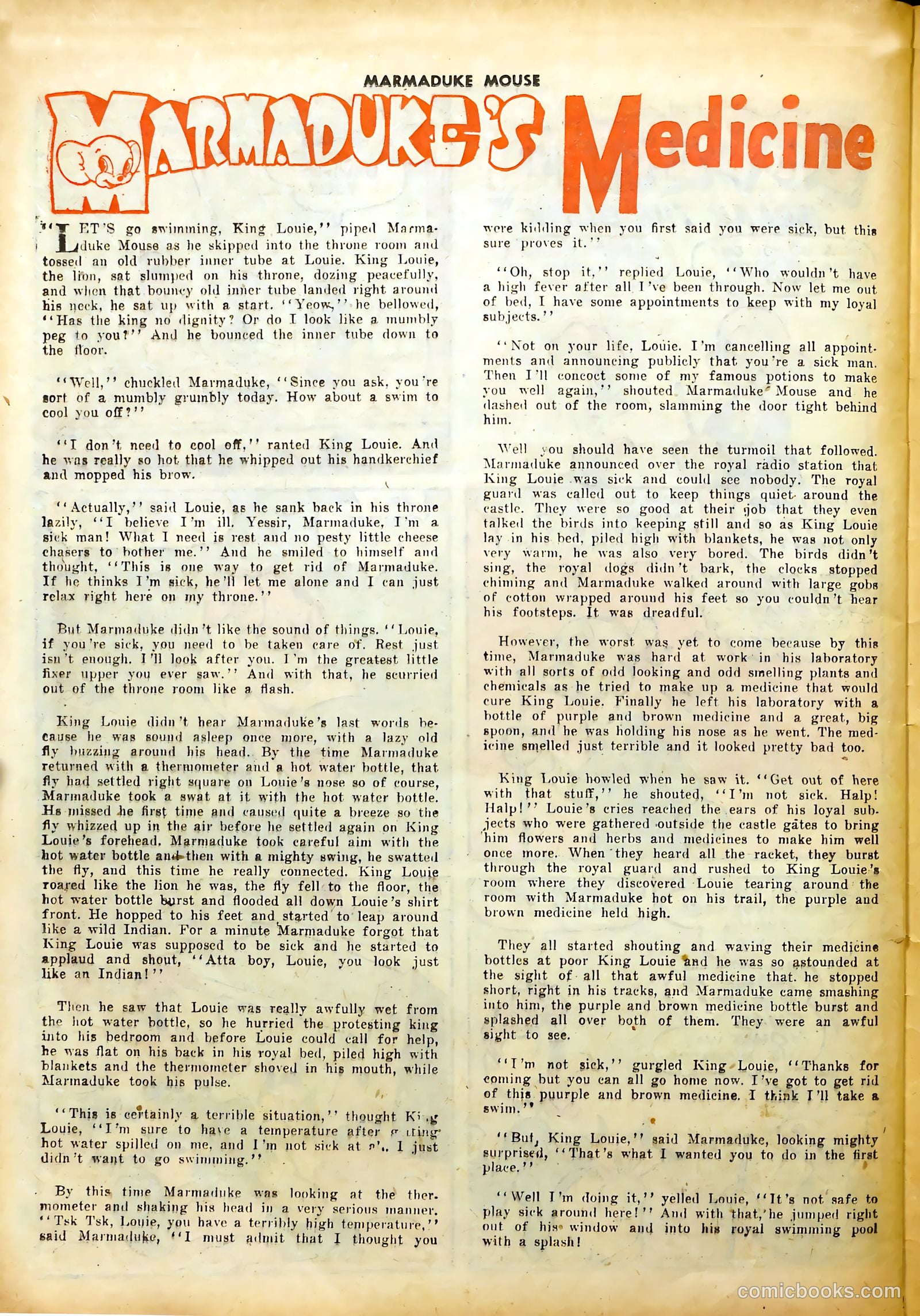 Marmaduke Mouse #32 — page 24 of 36