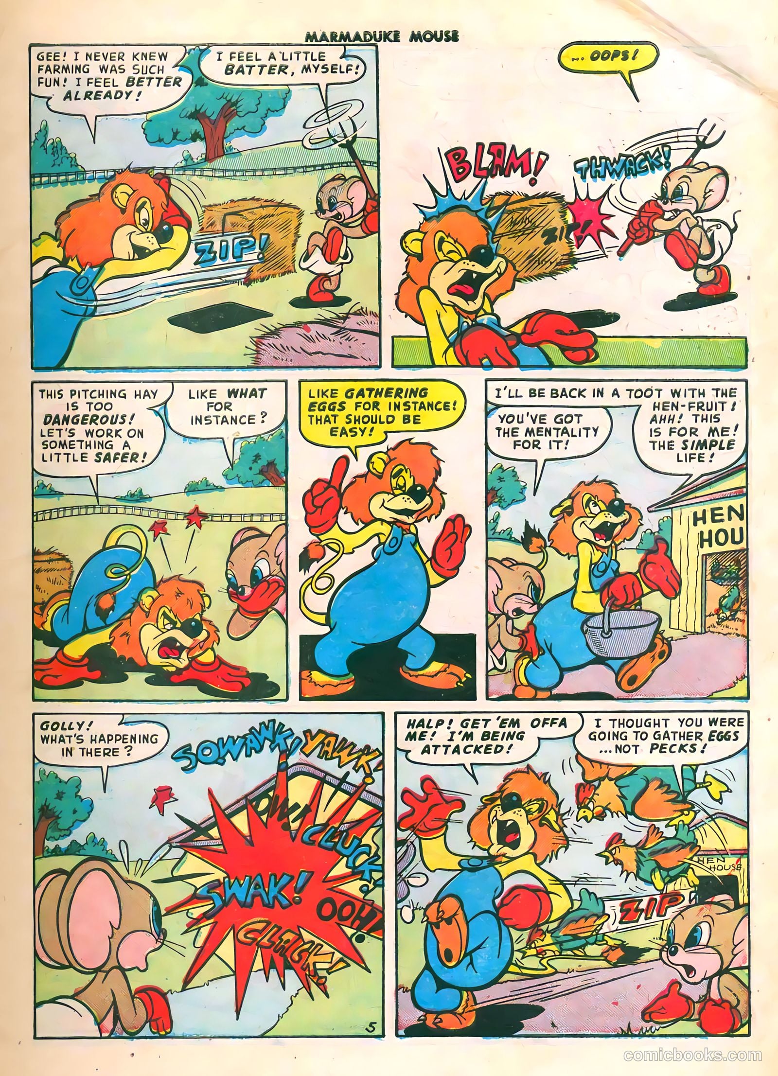 Marmaduke Mouse #33 — page 7 of 36