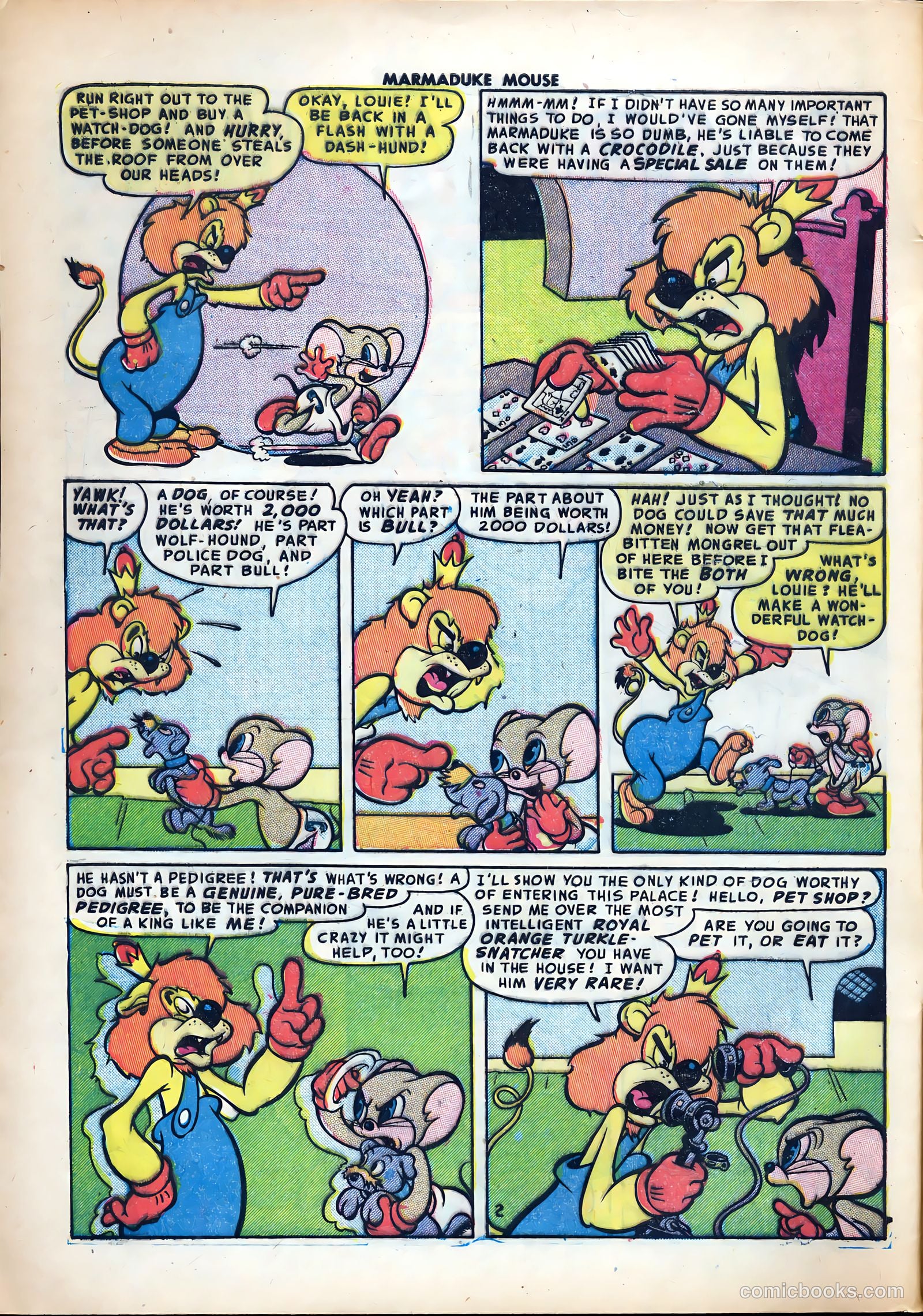 Marmaduke Mouse #34 — page 4 of 36