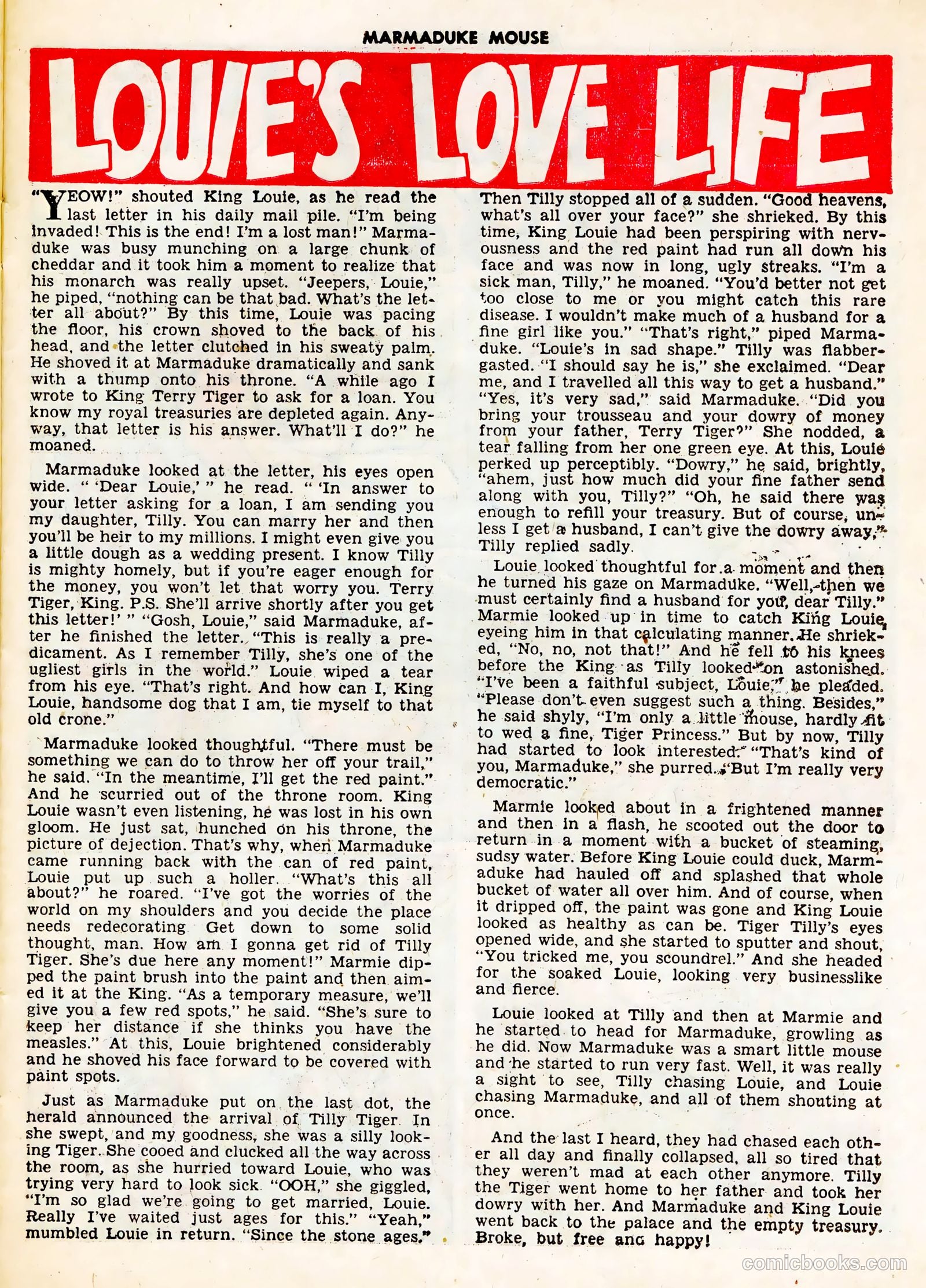 Marmaduke Mouse #34 — page 27 of 36
