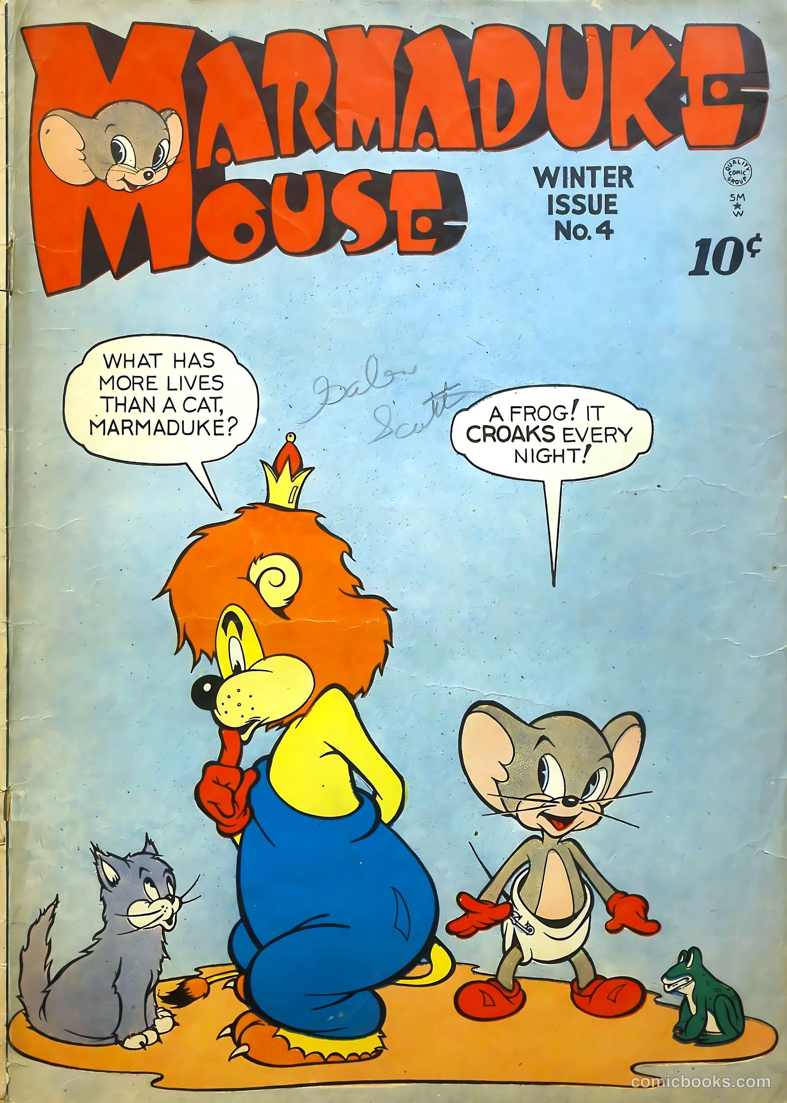 Marmaduke Mouse #4 — page 1 of 52
