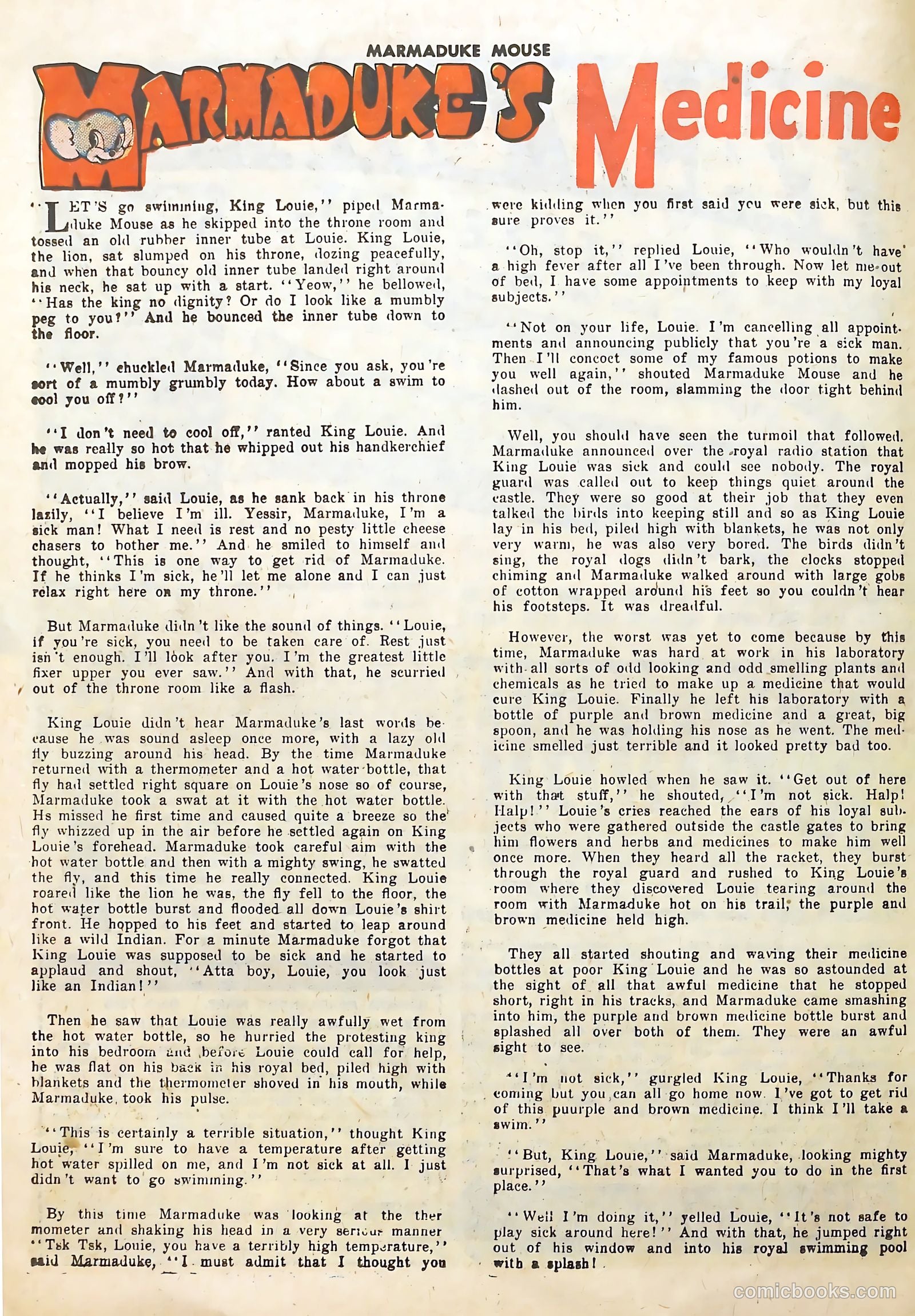 Marmaduke Mouse #41 — page 26 of 36