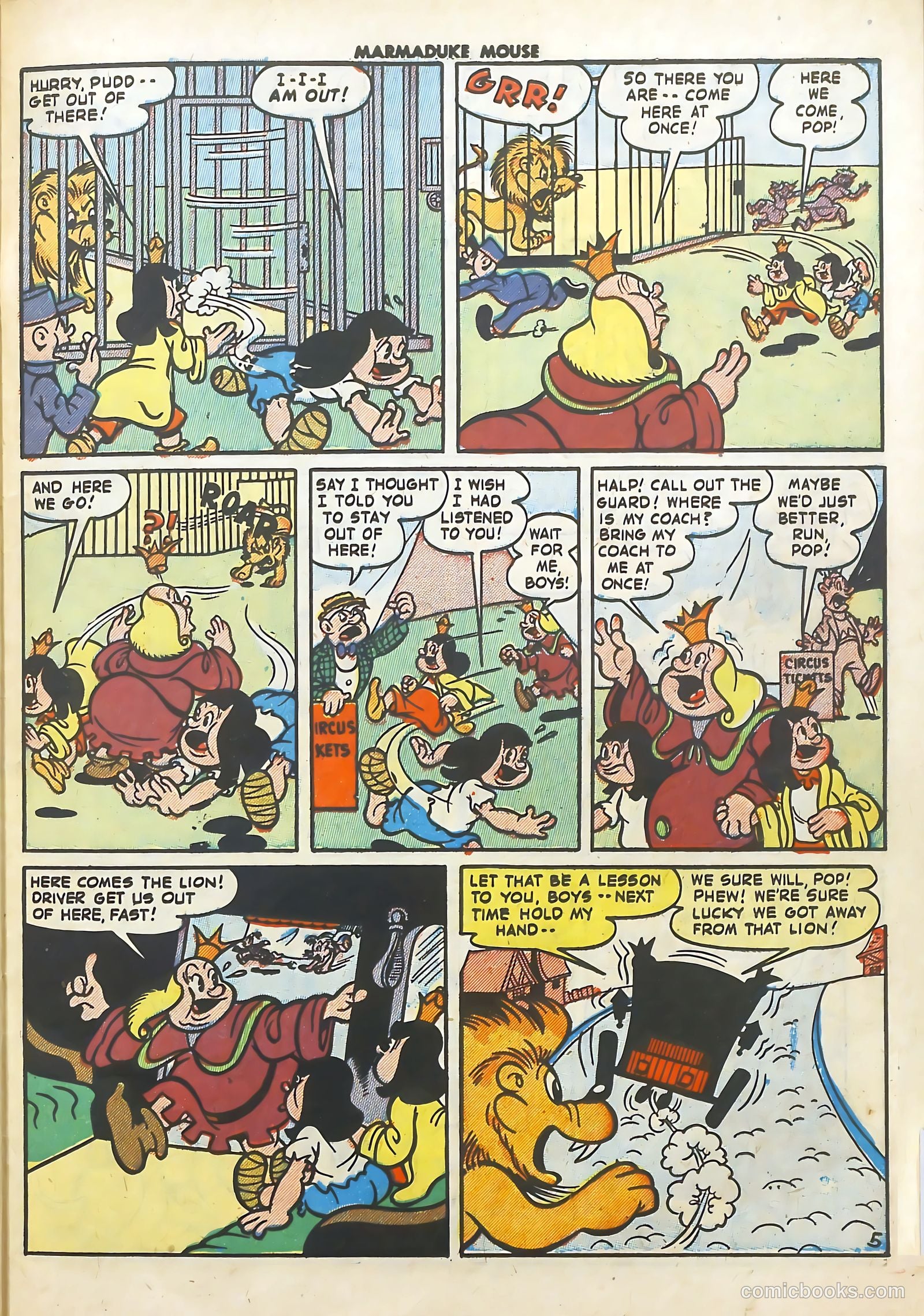 Marmaduke Mouse #41 — page 31 of 36