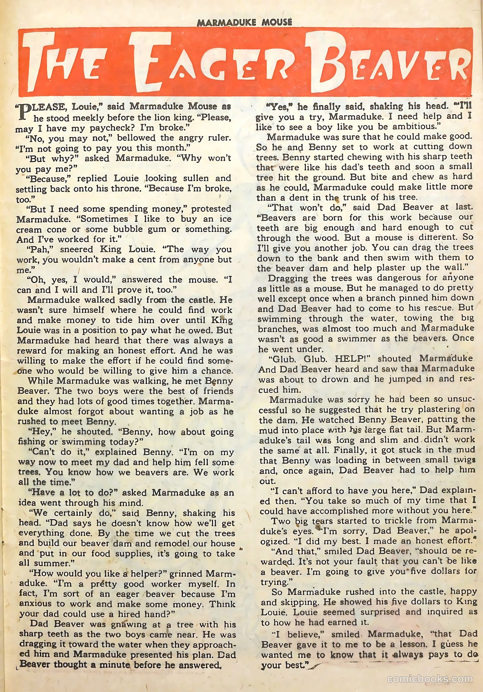 Marmaduke Mouse #42 — page 25 of 36