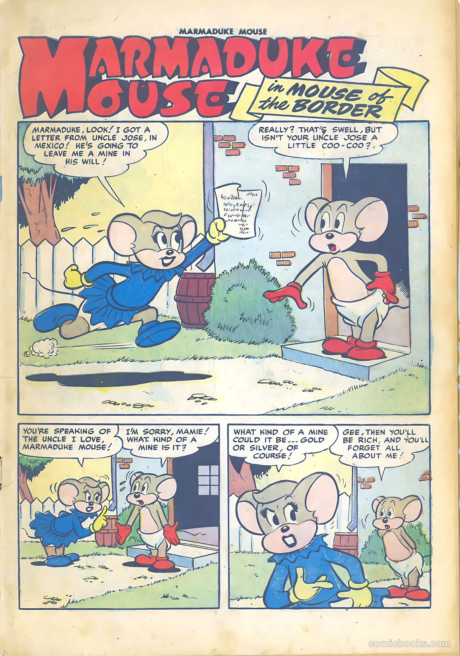 Marmaduke Mouse #44 — page 3 of 36