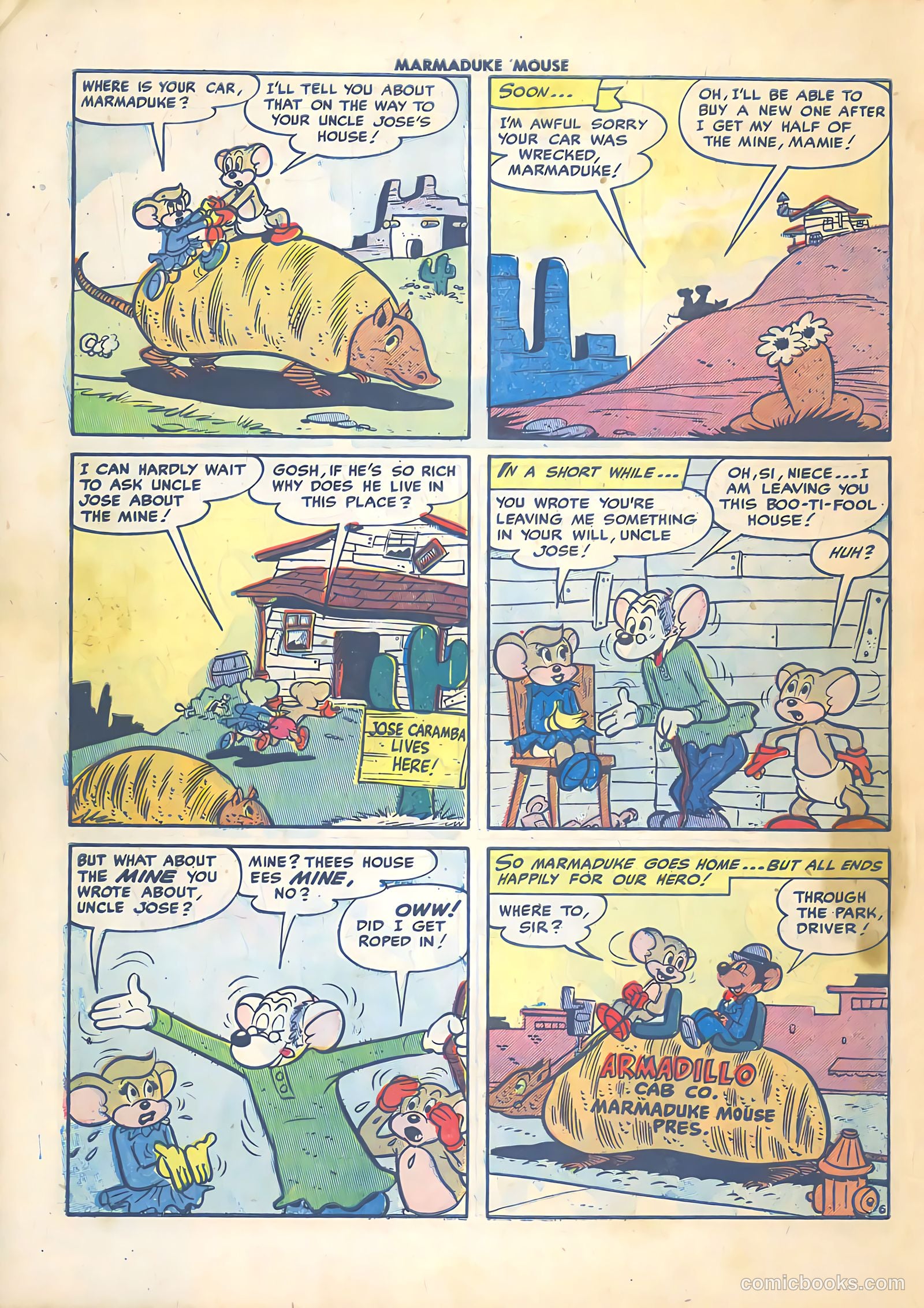 Marmaduke Mouse #44 — page 8 of 36