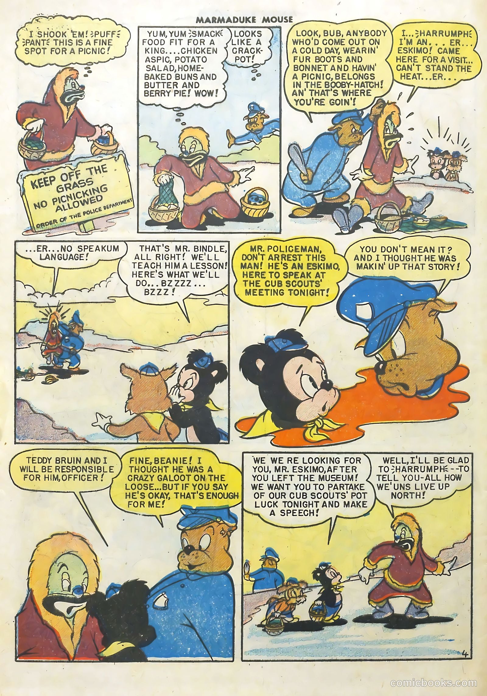 Marmaduke Mouse #45 — page 30 of 36