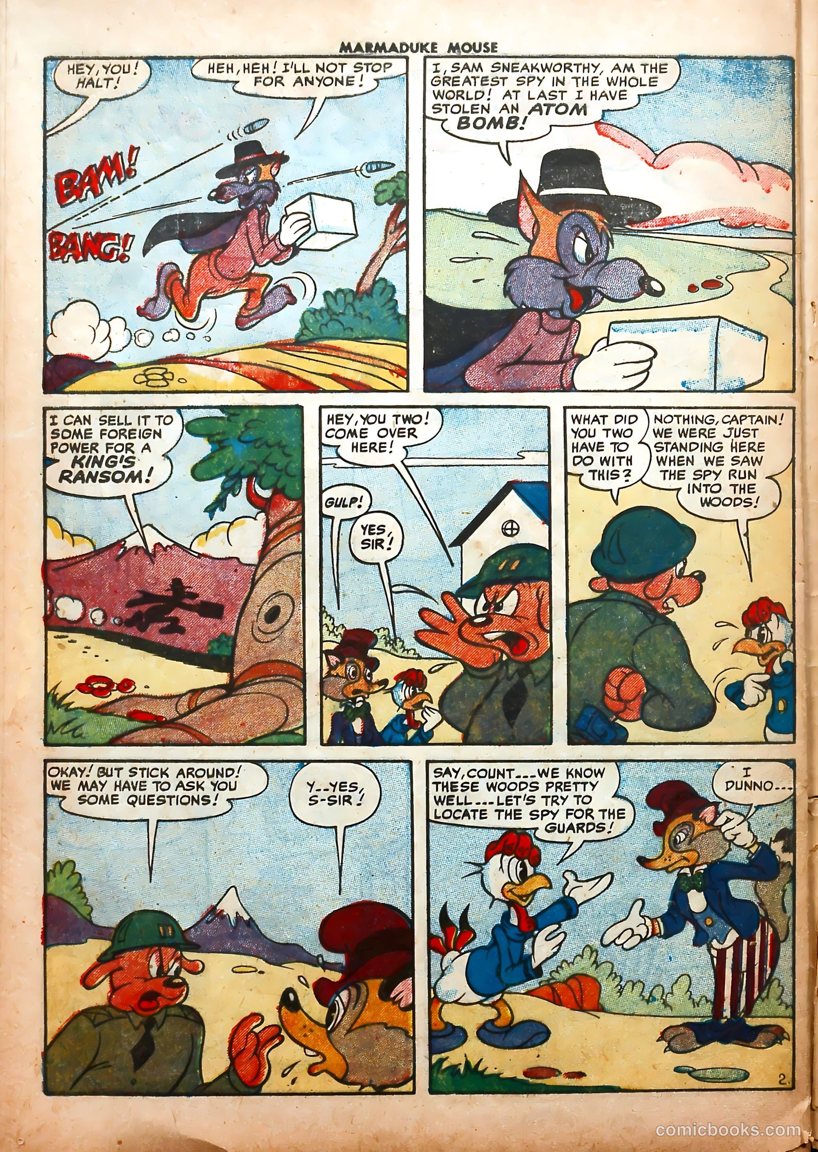 Marmaduke Mouse #46 — page 28 of 36
