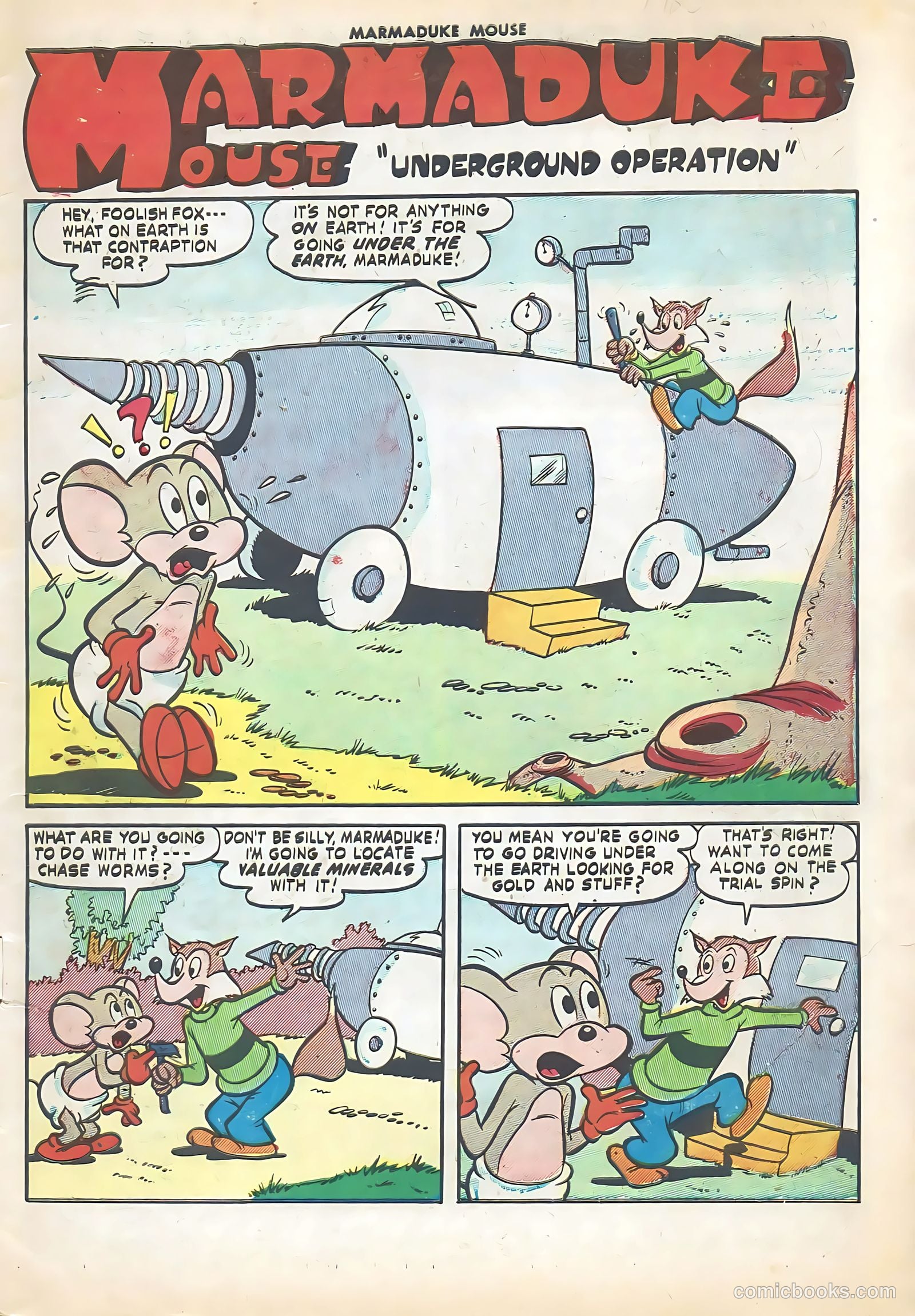 Marmaduke Mouse #47 — page 3 of 36