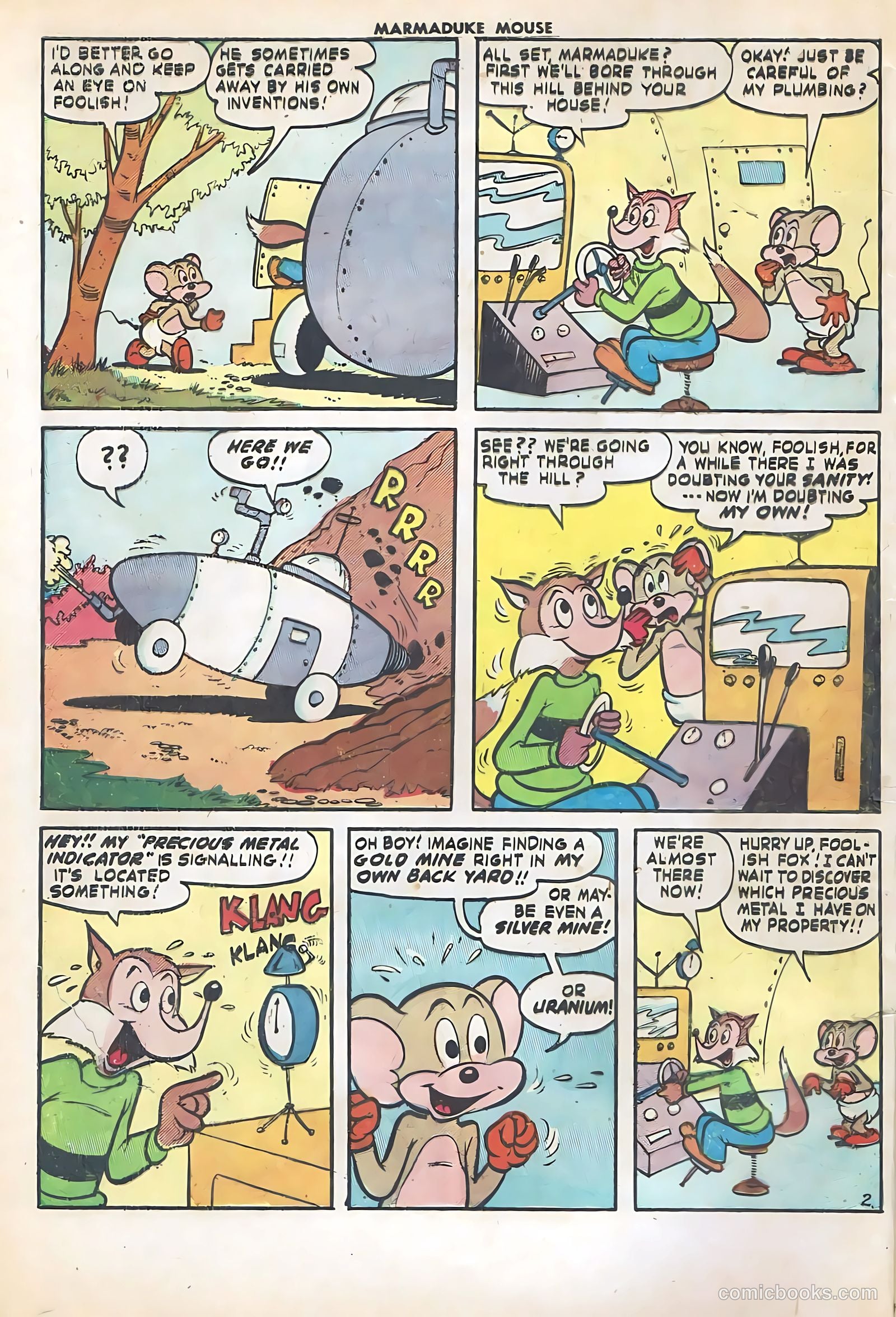 Marmaduke Mouse #47 — page 4 of 36