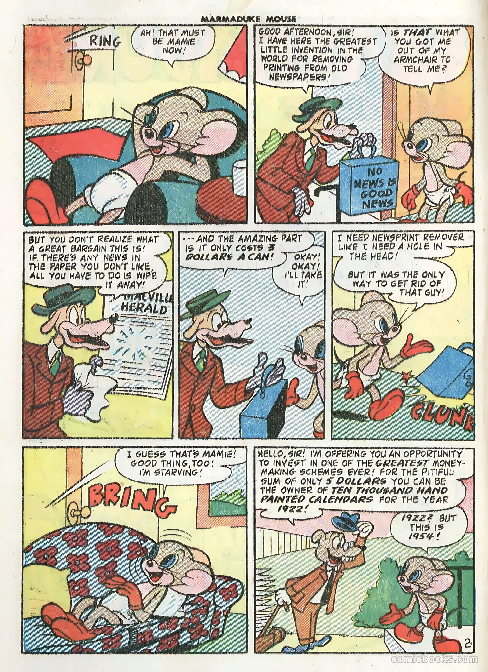 Marmaduke Mouse #49 — page 4 of 36