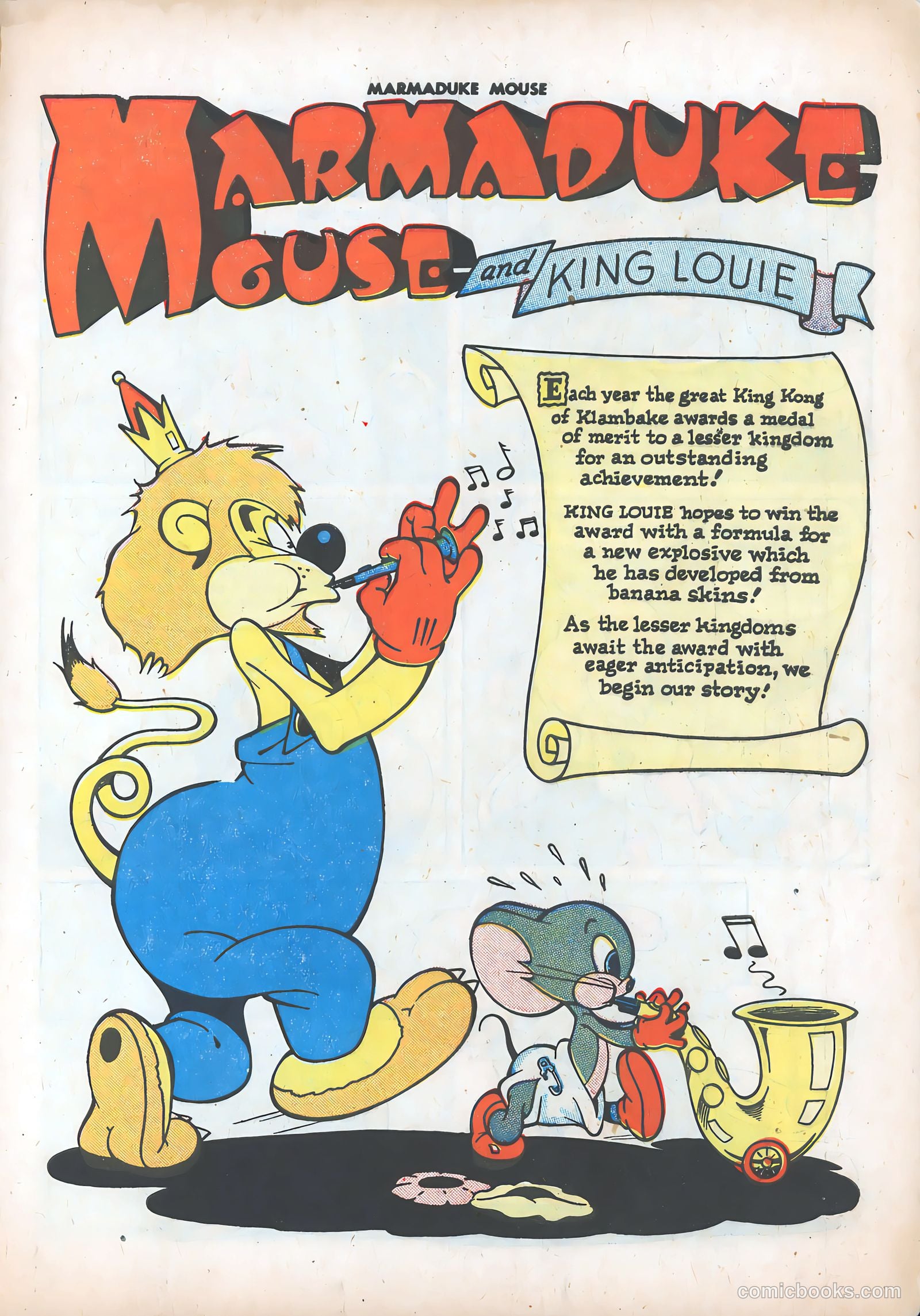Marmaduke Mouse #5 — page 3 of 52