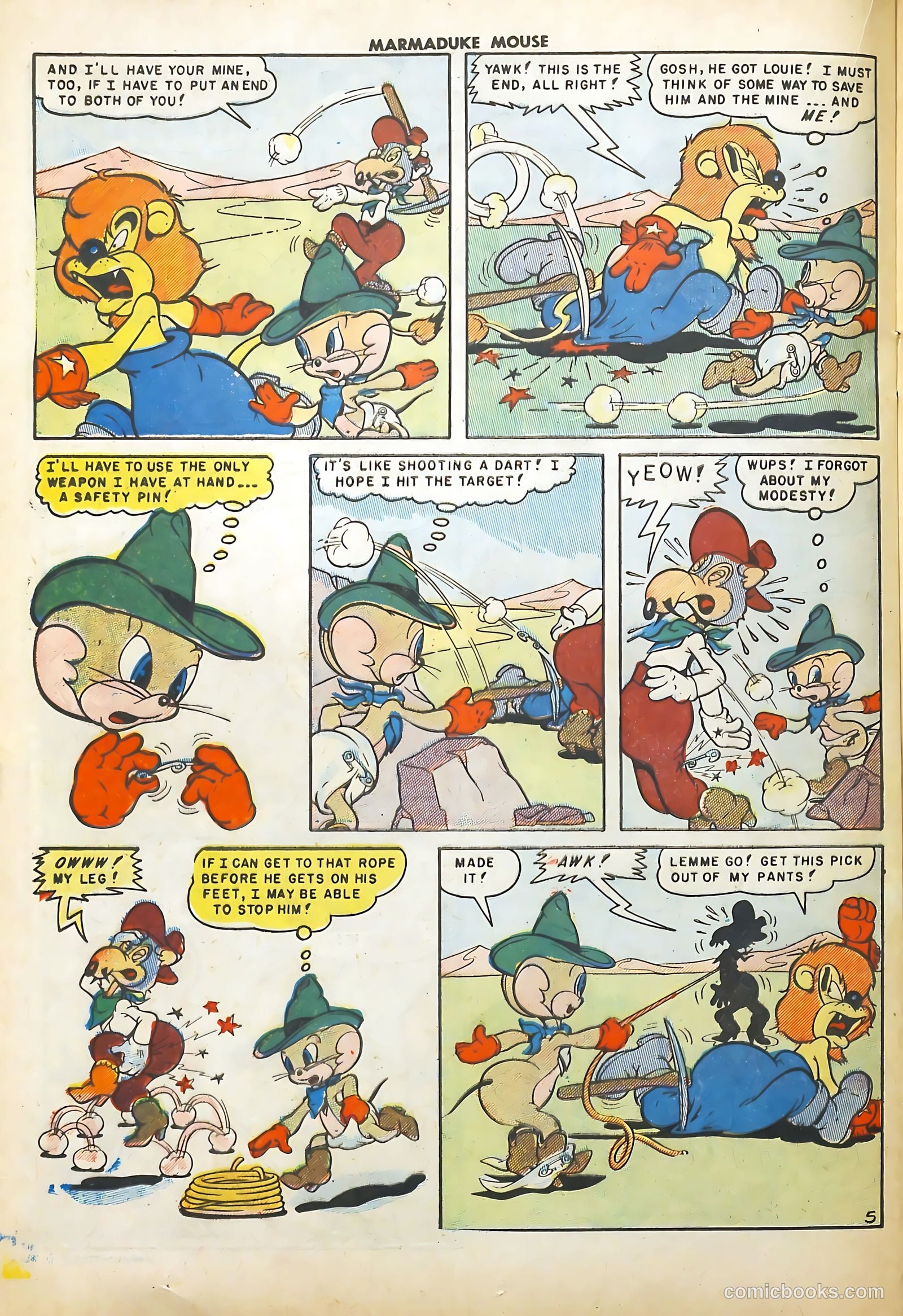 Marmaduke Mouse #50 — page 22 of 36