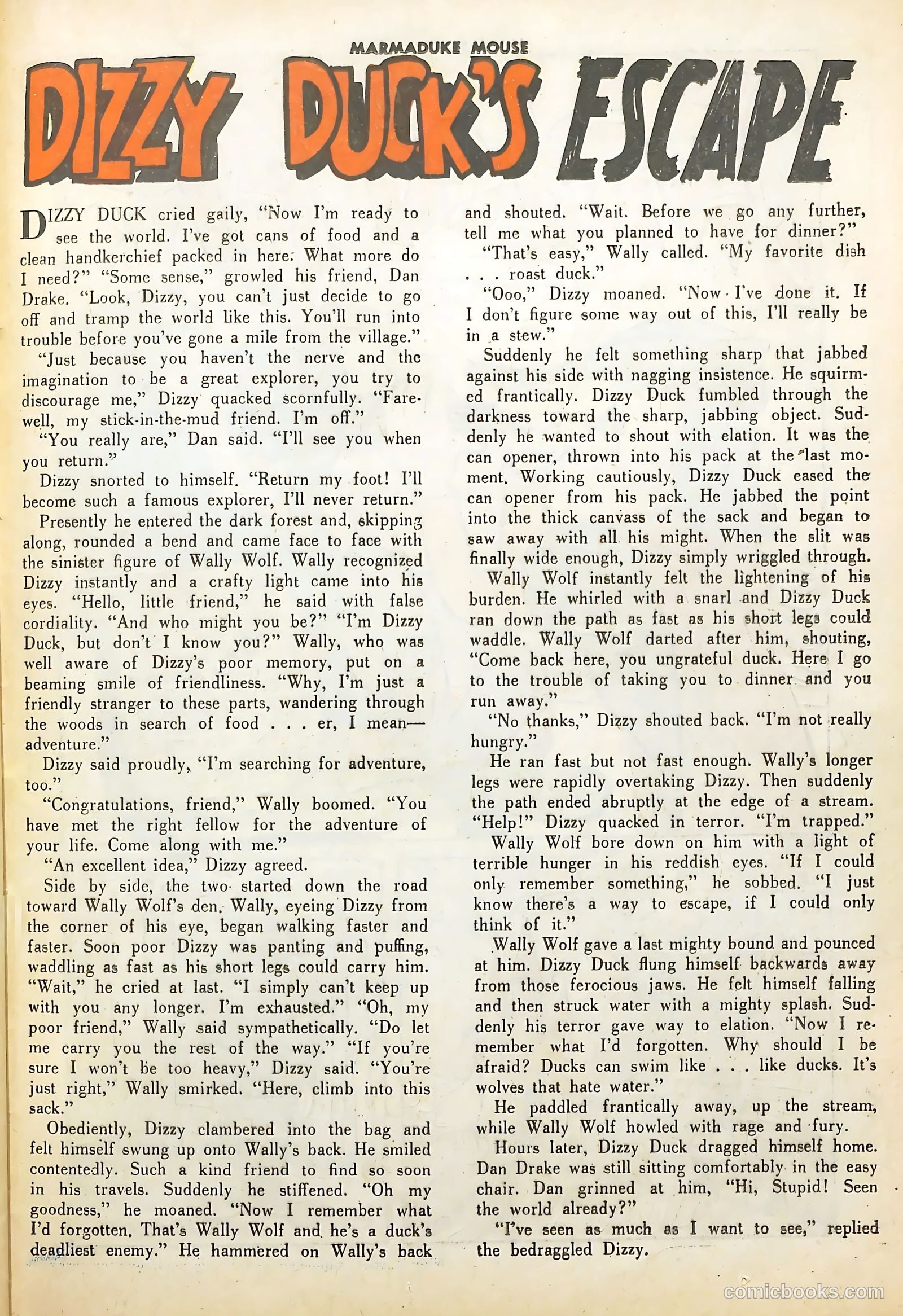 Marmaduke Mouse #50 — page 25 of 36