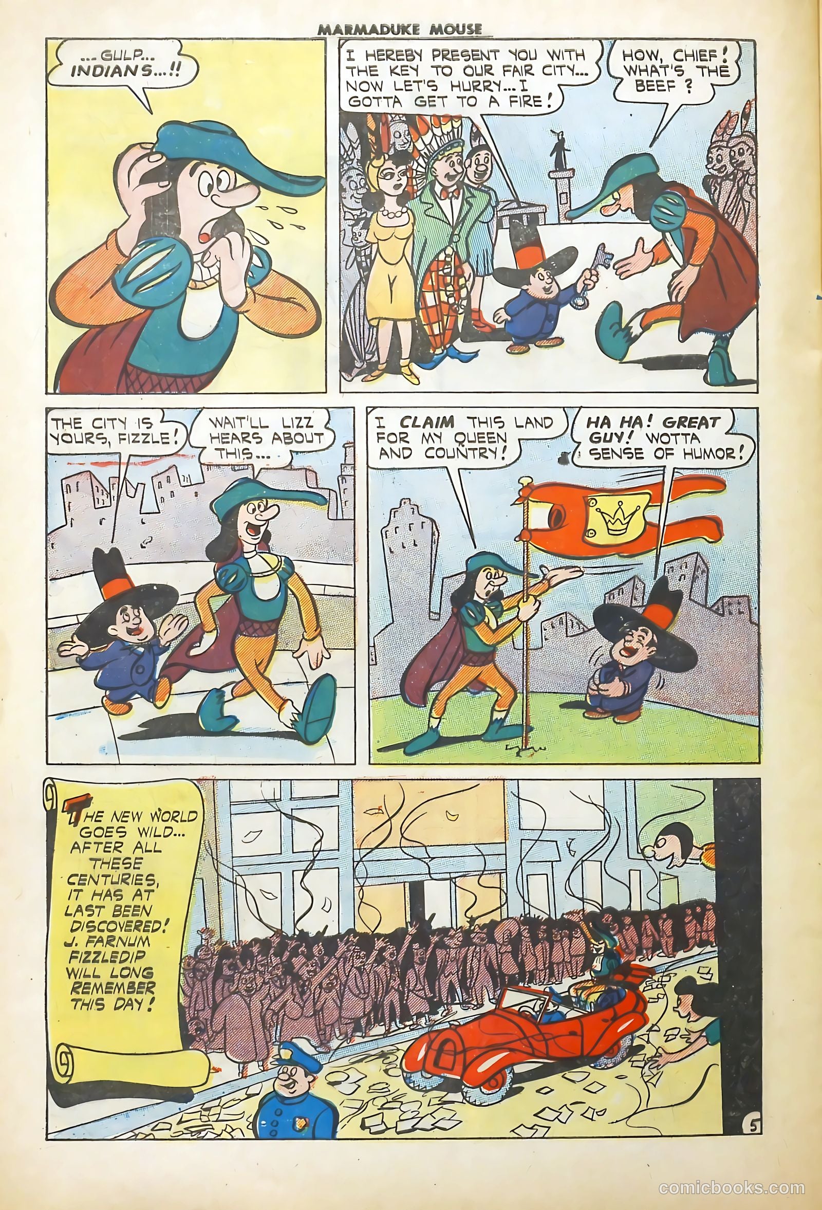 Marmaduke Mouse #50 — page 30 of 36