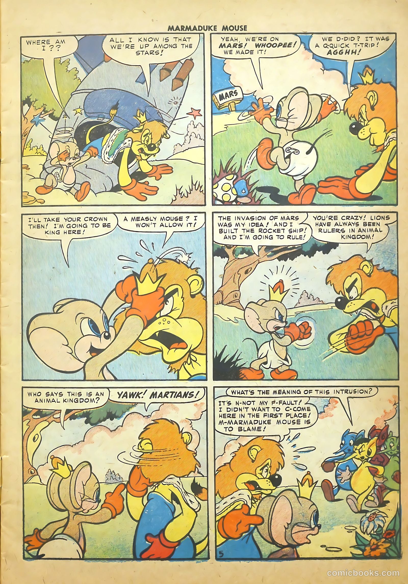 Marmaduke Mouse #51 — page 7 of 36