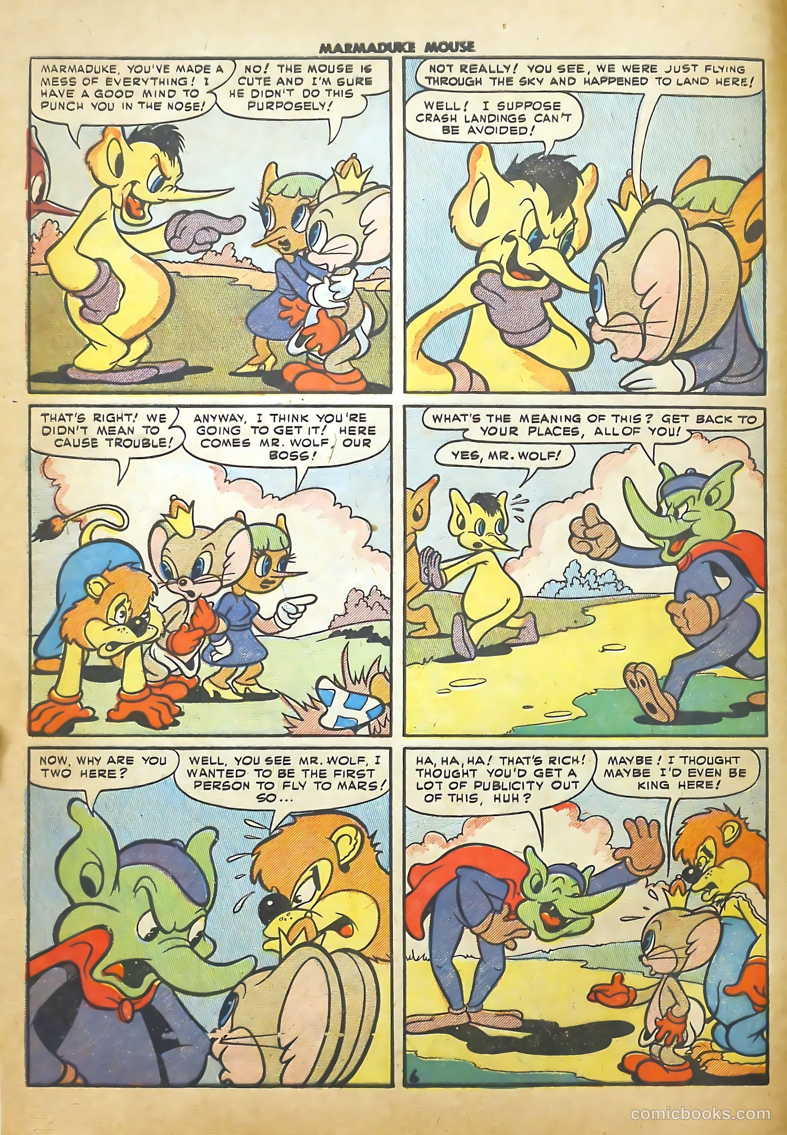 Marmaduke Mouse #51 — page 8 of 36