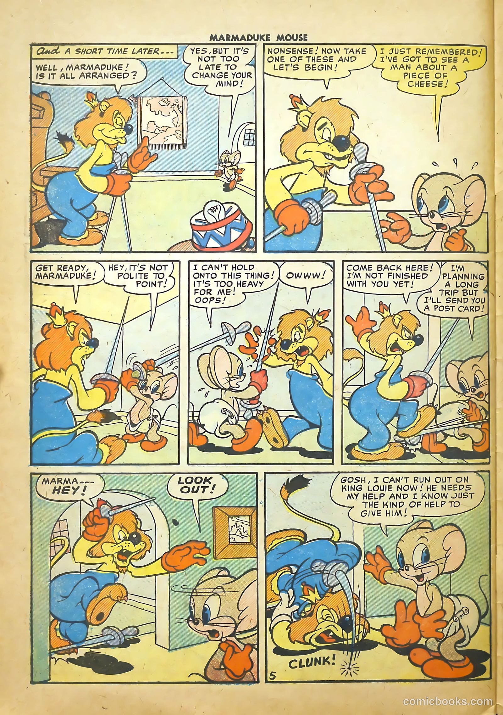 Marmaduke Mouse #51 — page 30 of 36