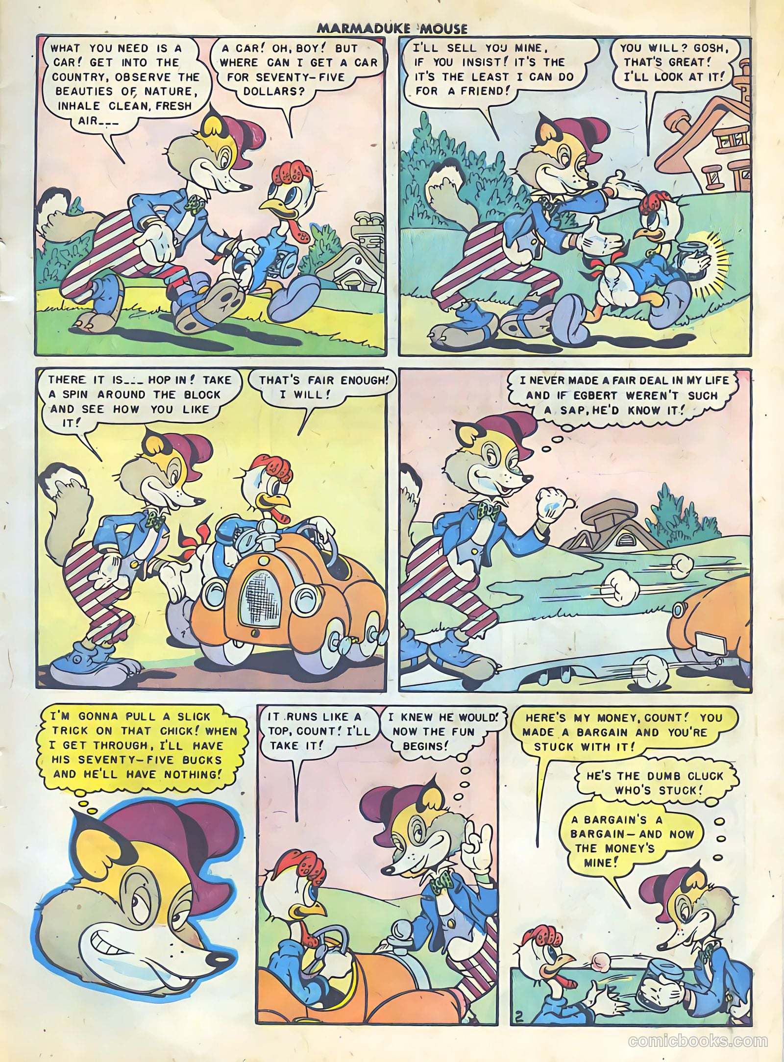 Marmaduke Mouse #52 — page 9 of 36