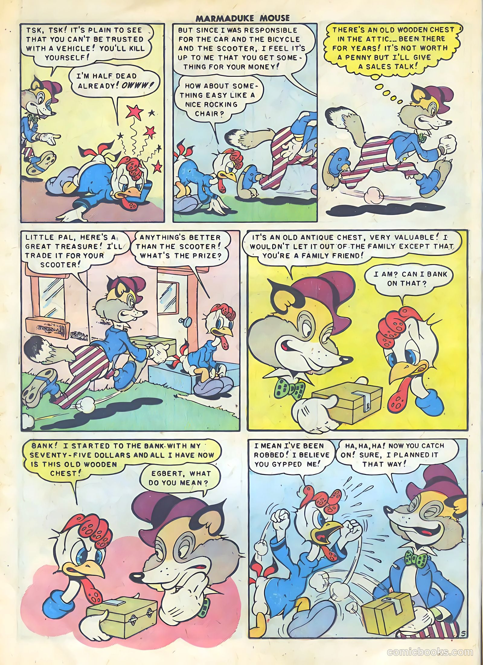 Marmaduke Mouse #52 — page 12 of 36