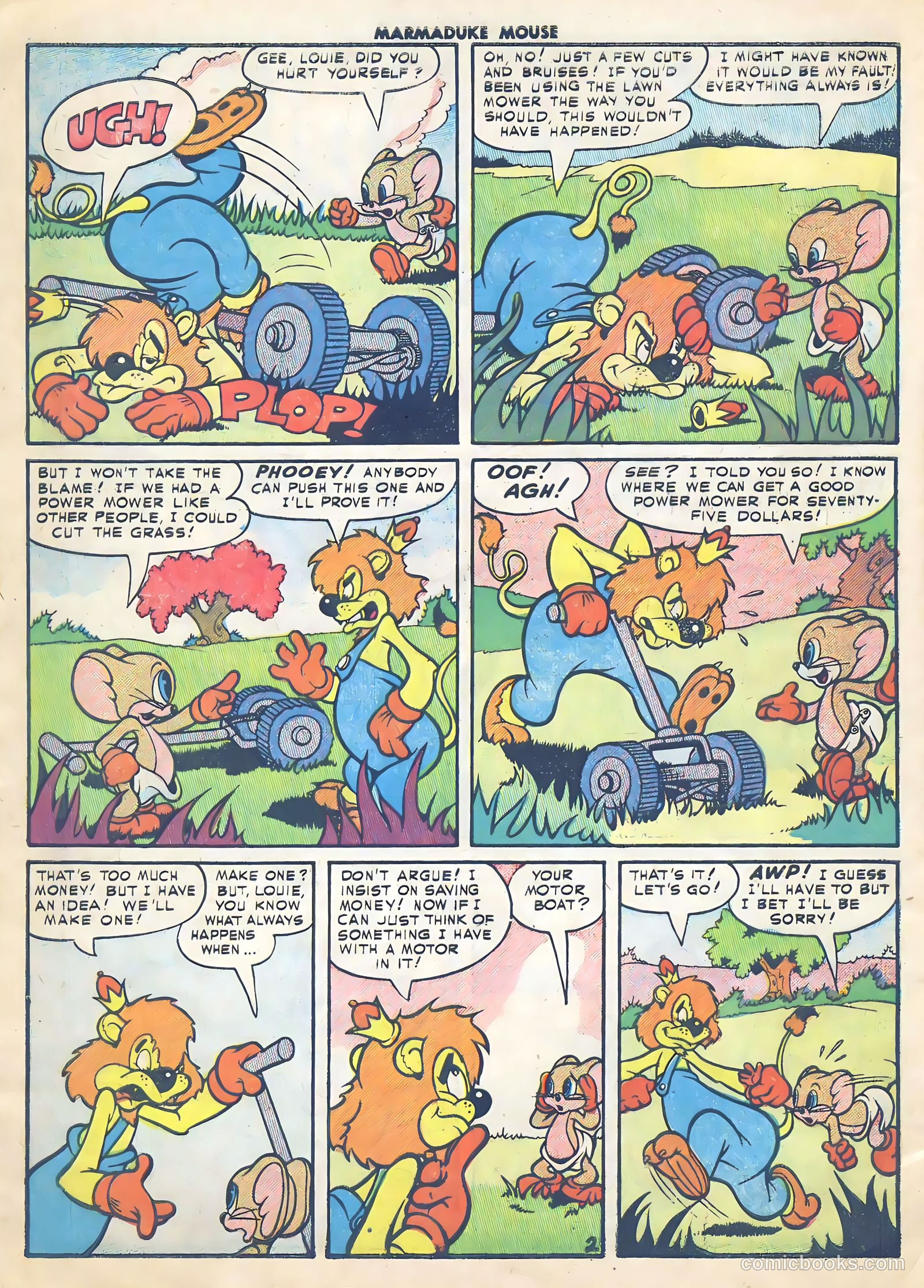 Marmaduke Mouse #54 — page 4 of 36