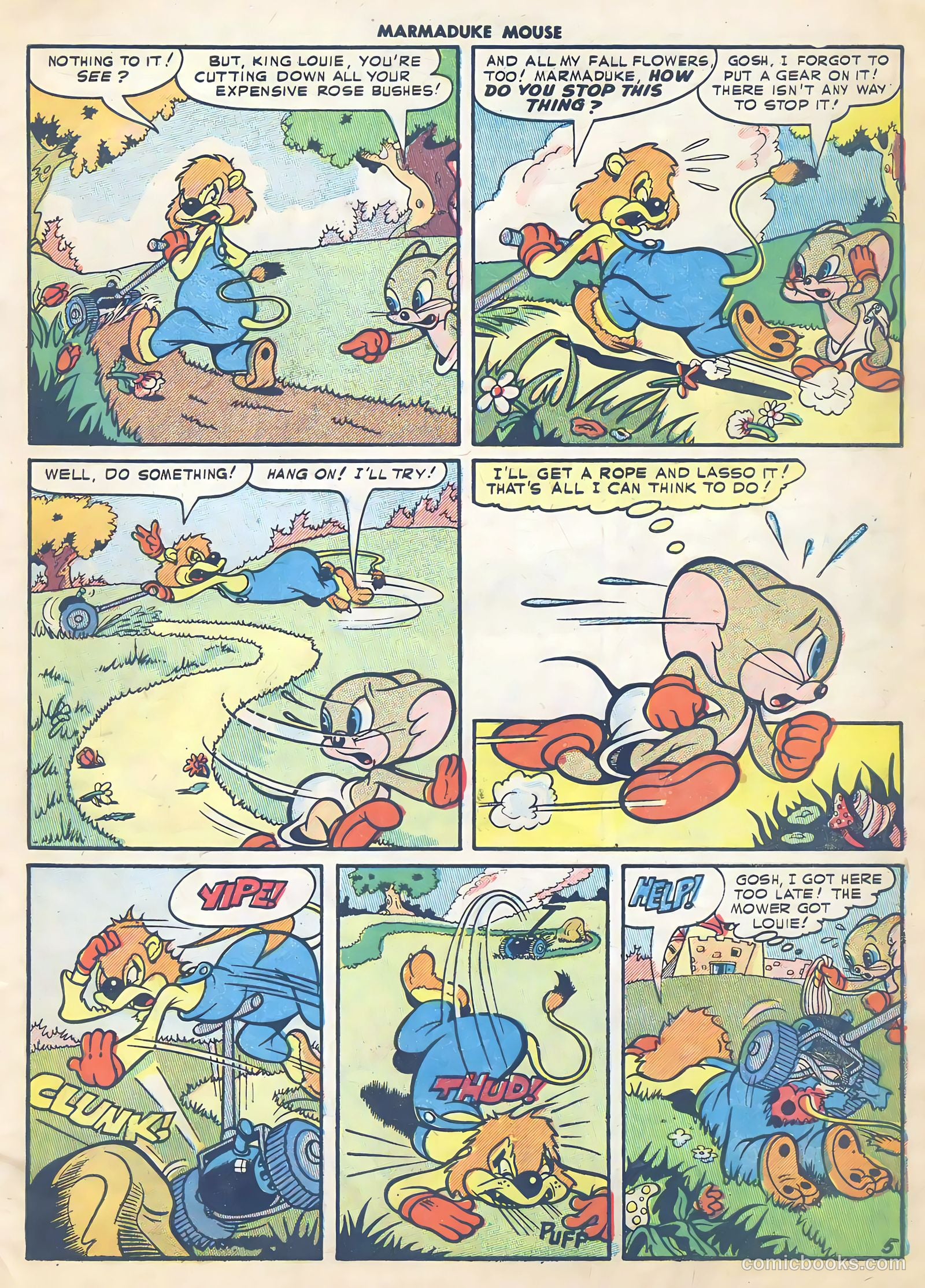 Marmaduke Mouse #54 — page 7 of 36
