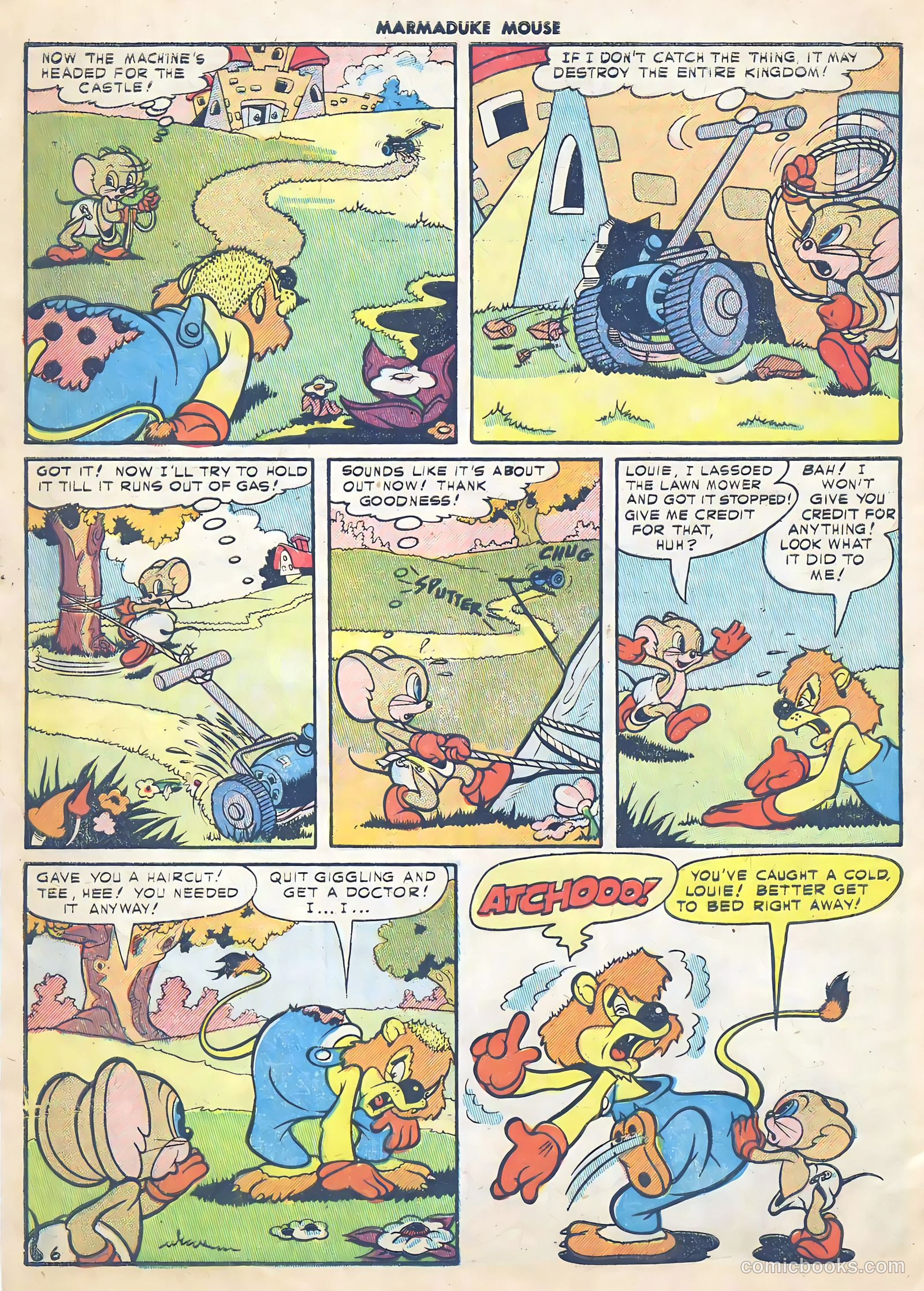 Marmaduke Mouse #54 — page 8 of 36
