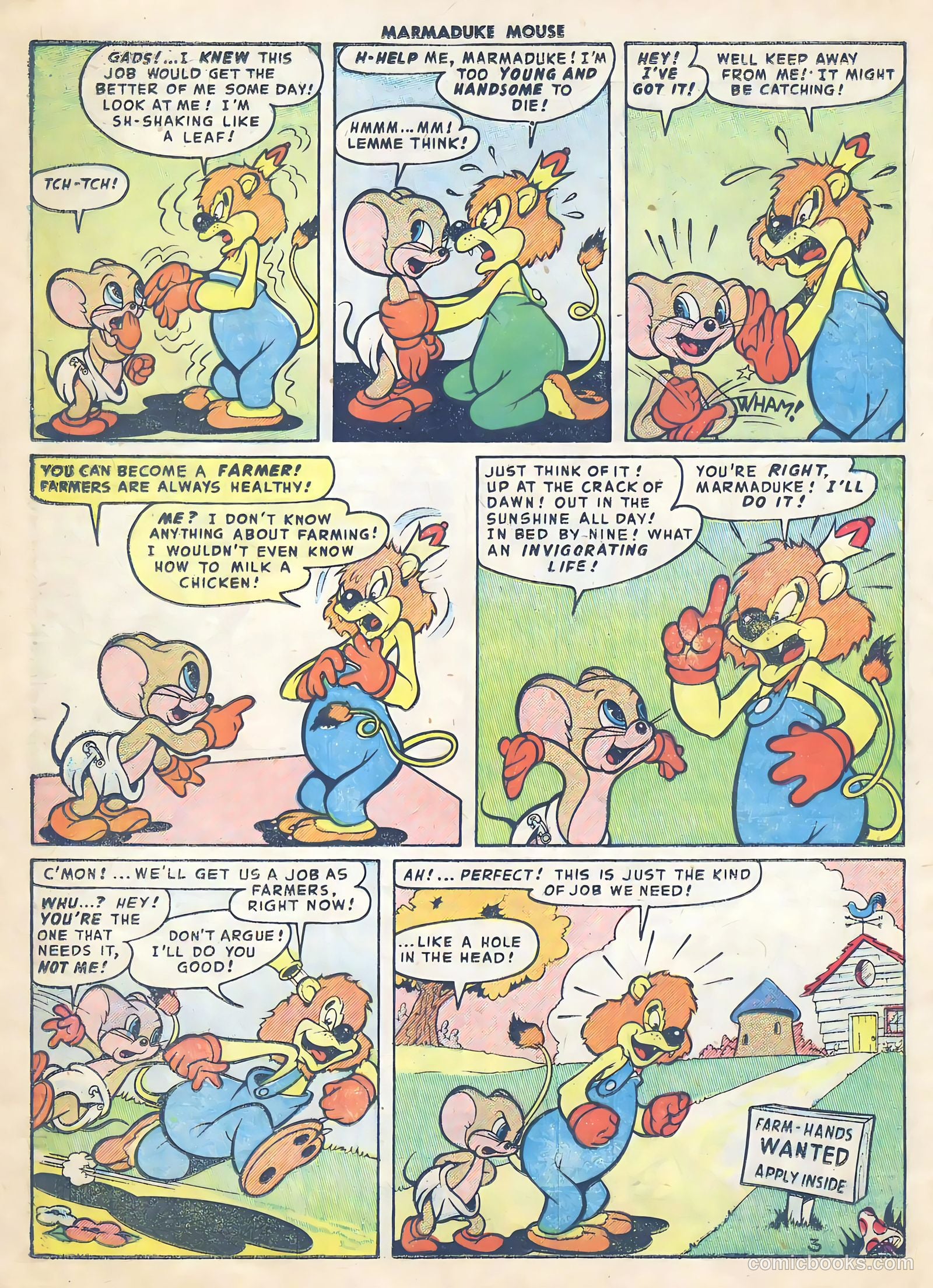 Marmaduke Mouse #54 — page 20 of 36