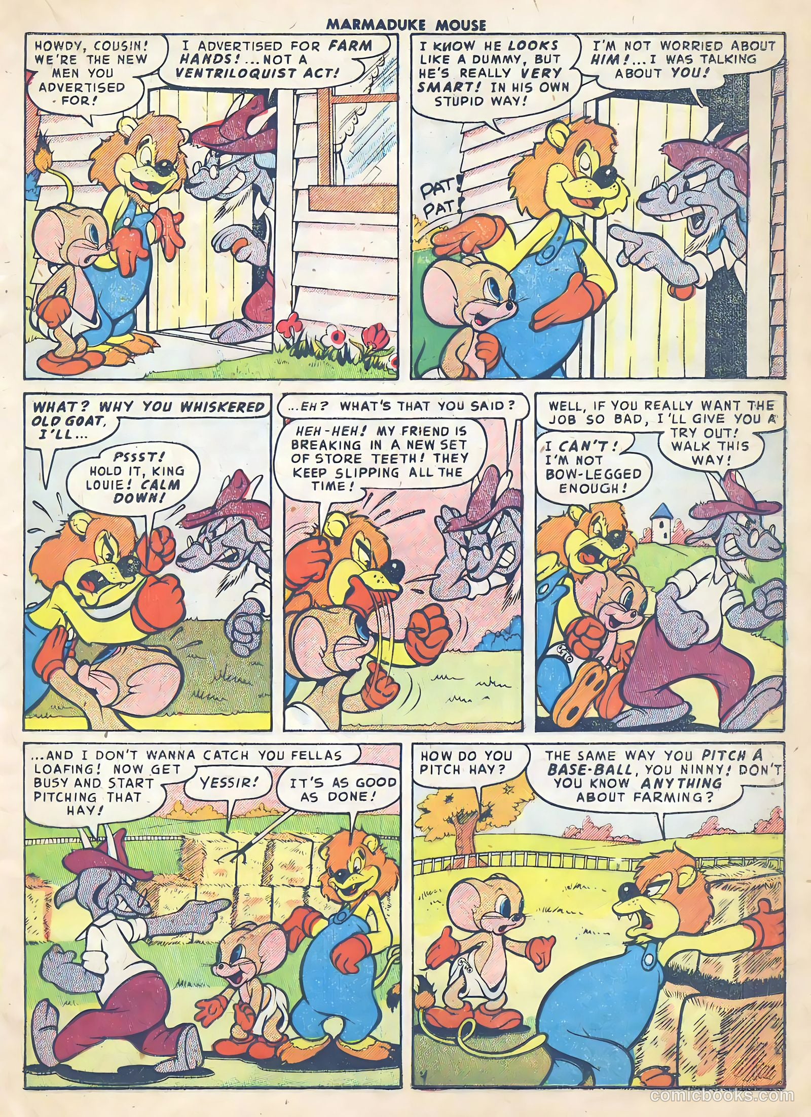 Marmaduke Mouse #54 — page 21 of 36