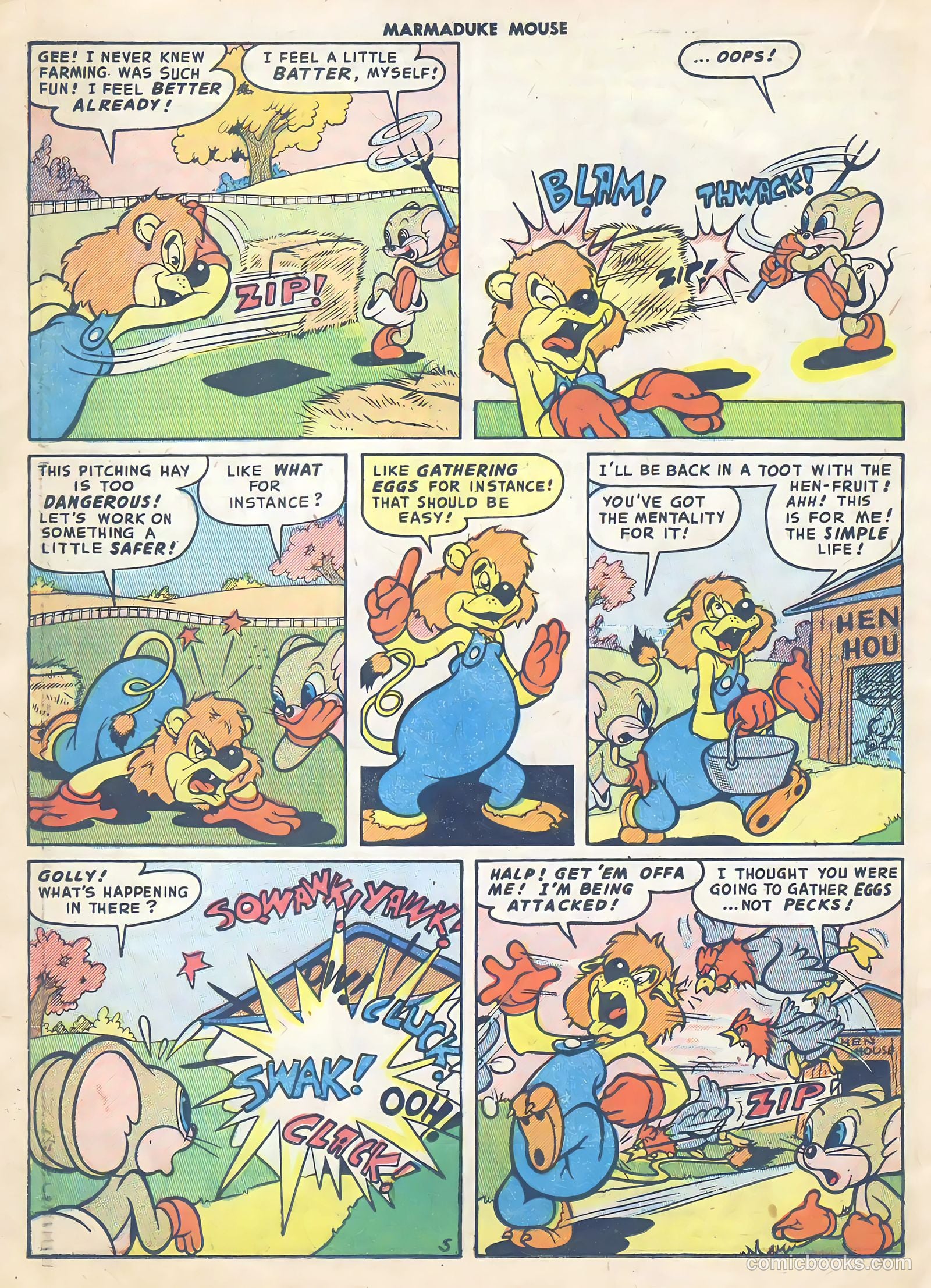 Marmaduke Mouse #54 — page 22 of 36