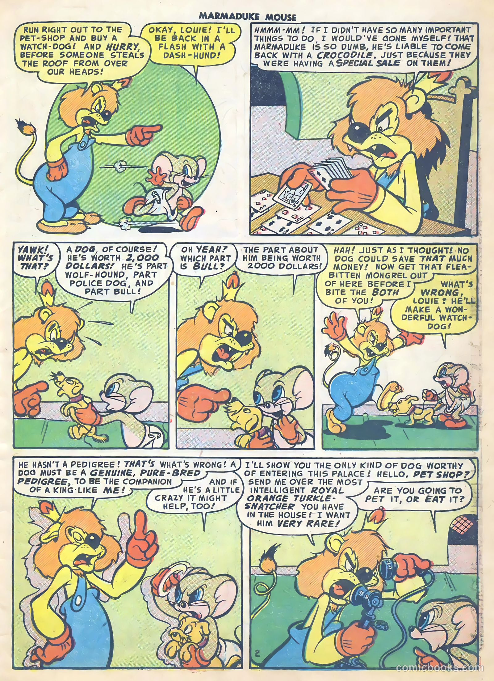 Marmaduke Mouse #54 — page 27 of 36