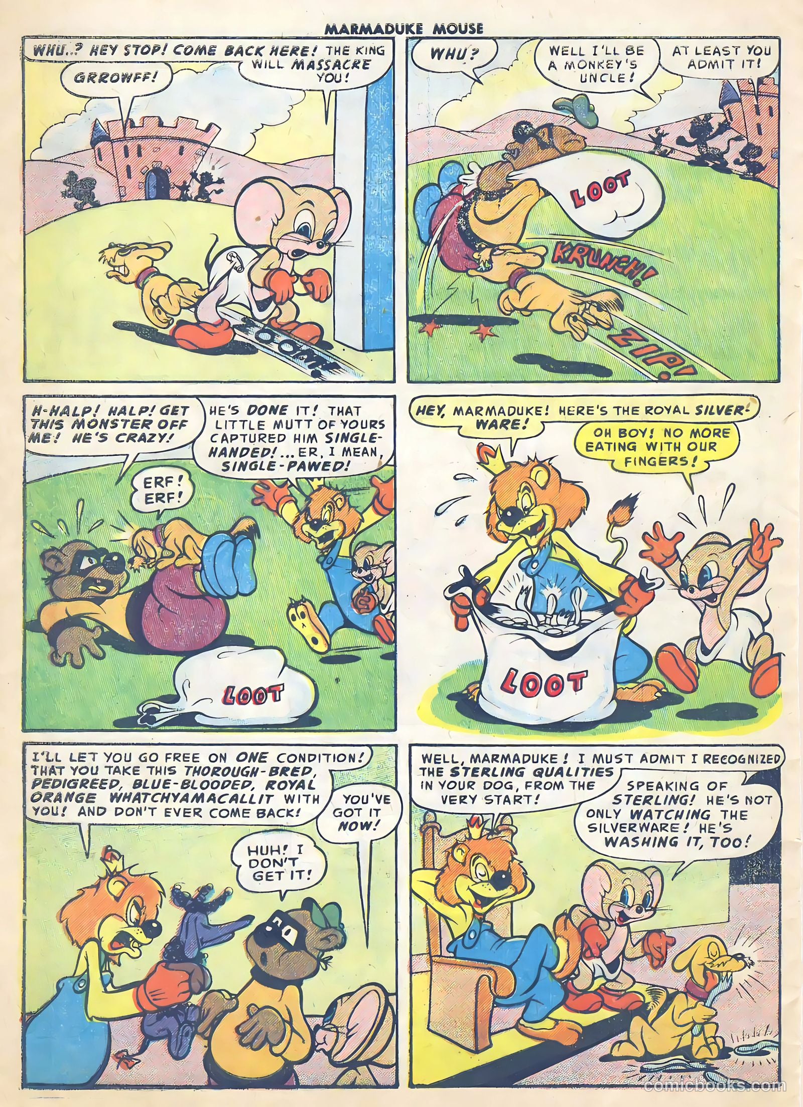 Marmaduke Mouse #54 — page 32 of 36