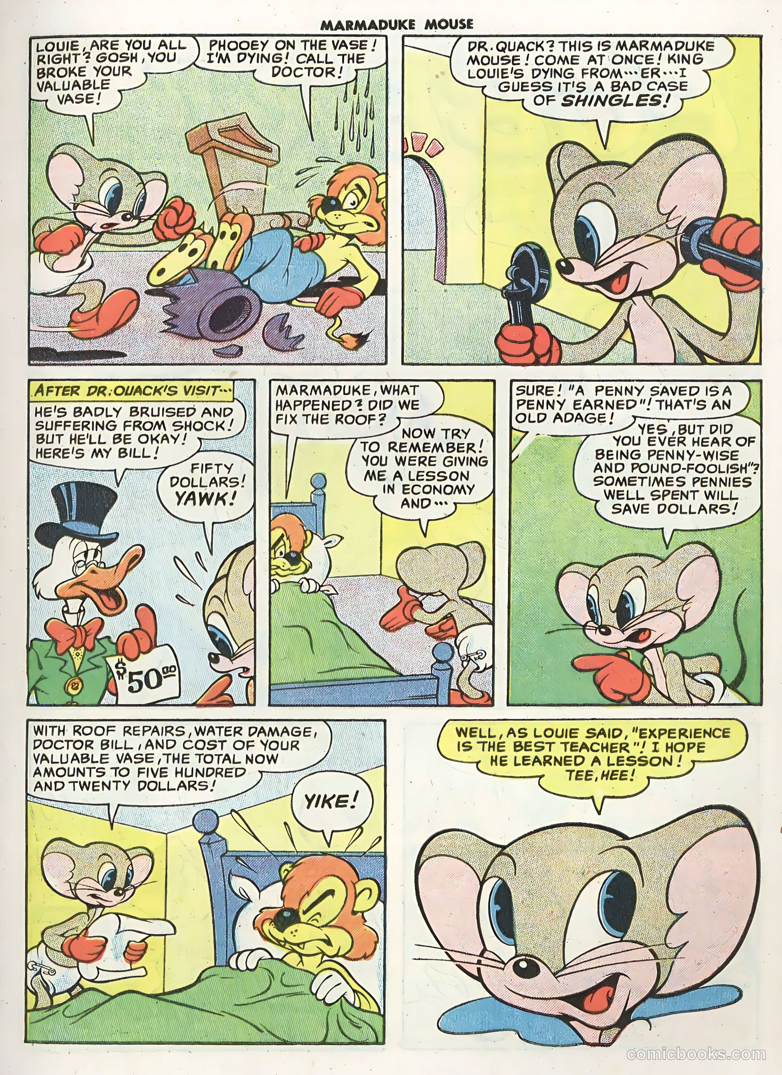 Marmaduke Mouse #55 — page 7 of 36