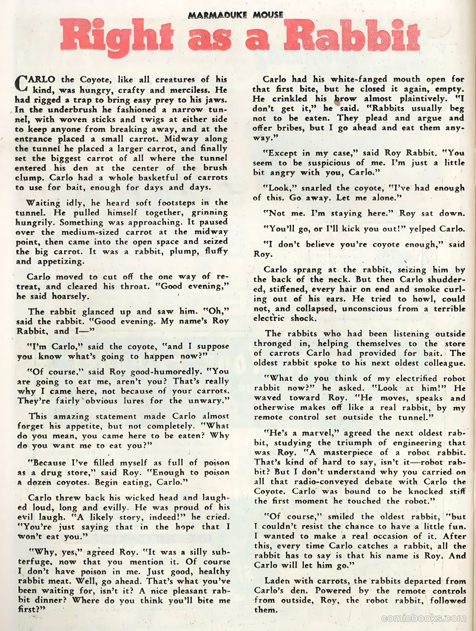 Marmaduke Mouse #55 — page 26 of 36