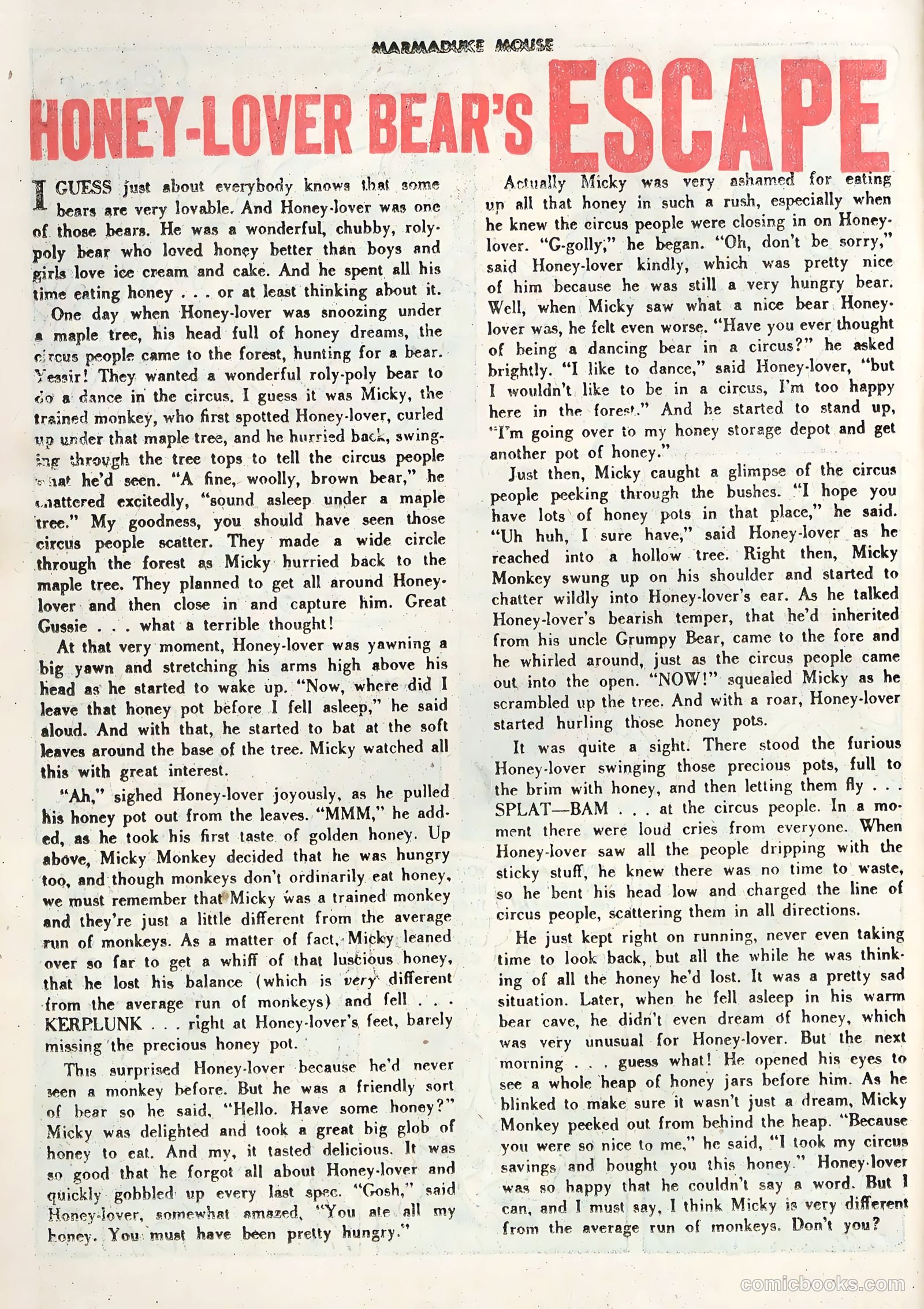 Marmaduke Mouse #56 — page 26 of 36