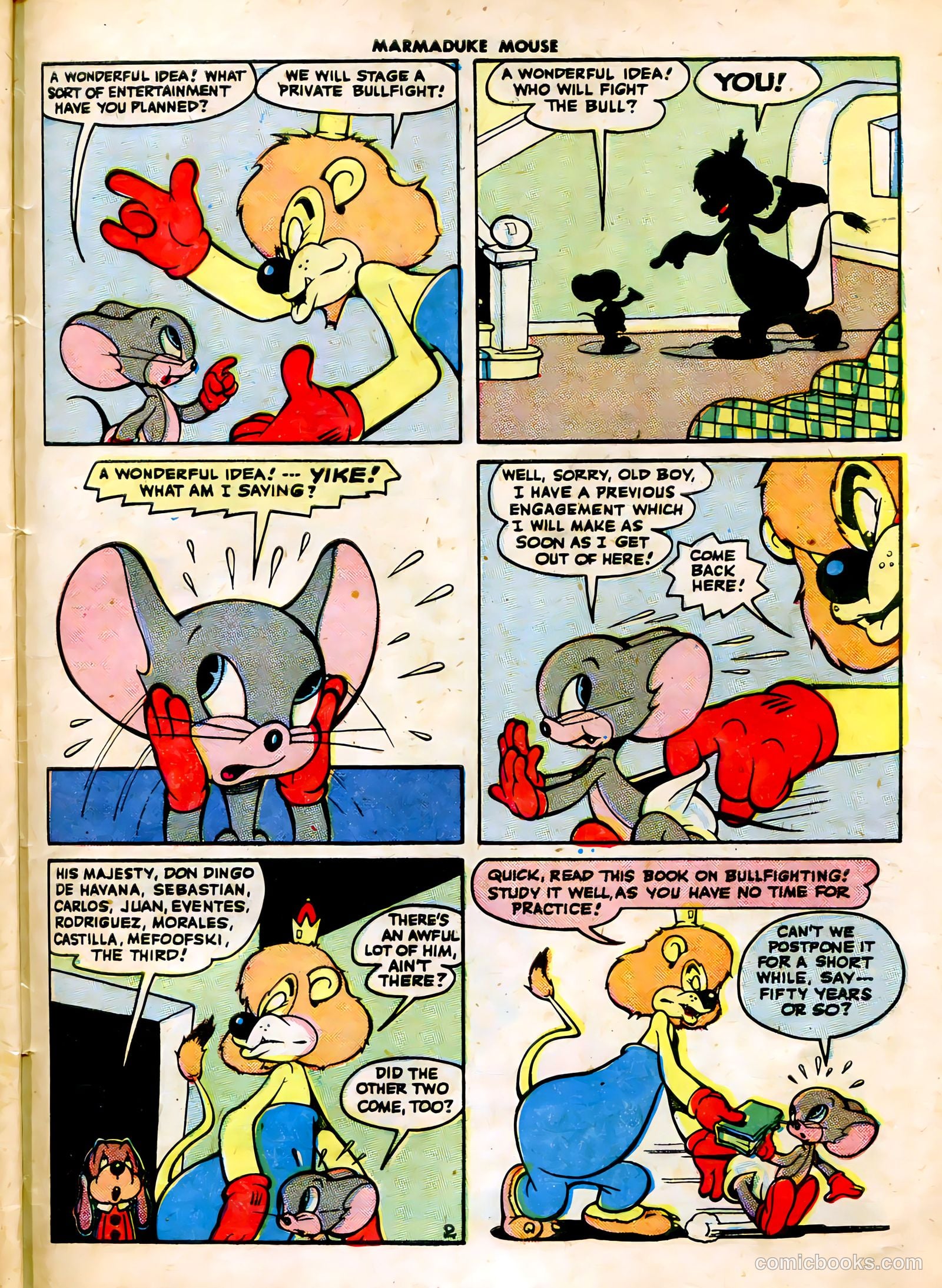 Marmaduke Mouse #6 — page 45 of 52