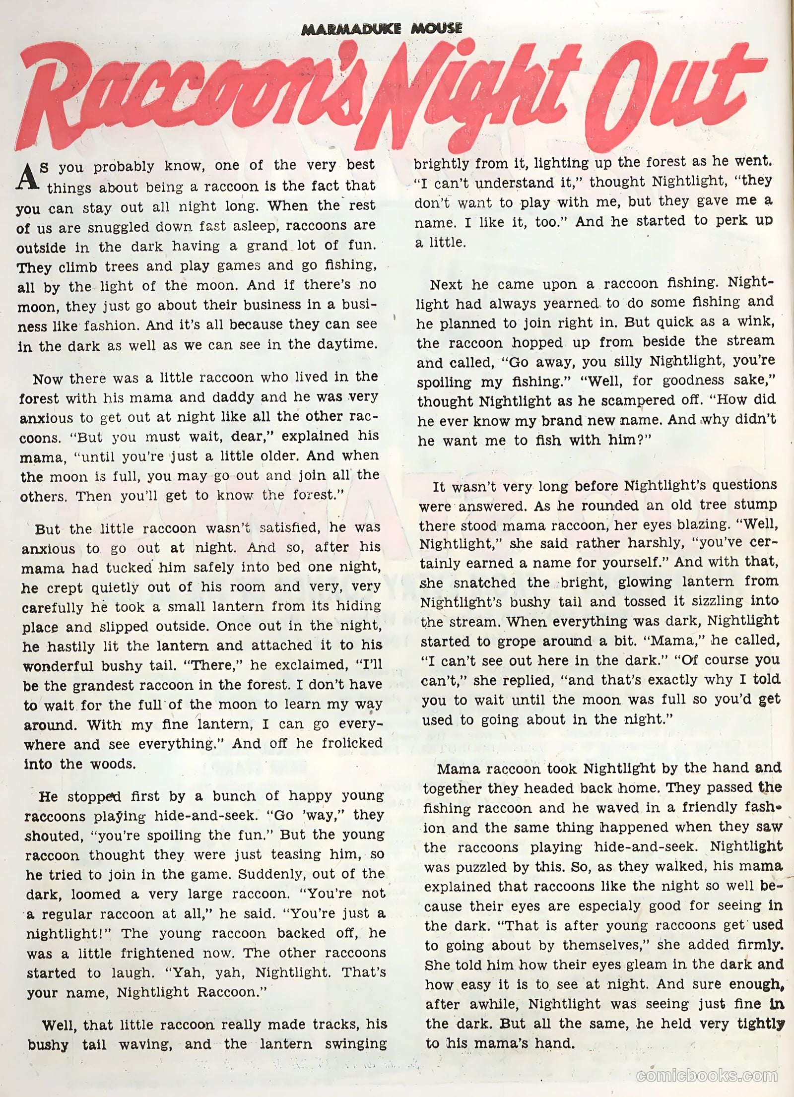 Marmaduke Mouse #61 — page 26 of 36