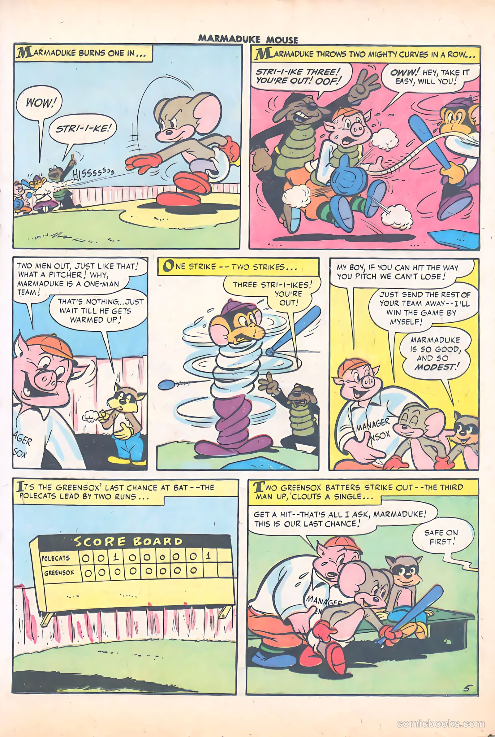 Marmaduke Mouse #62 — page 17 of 36