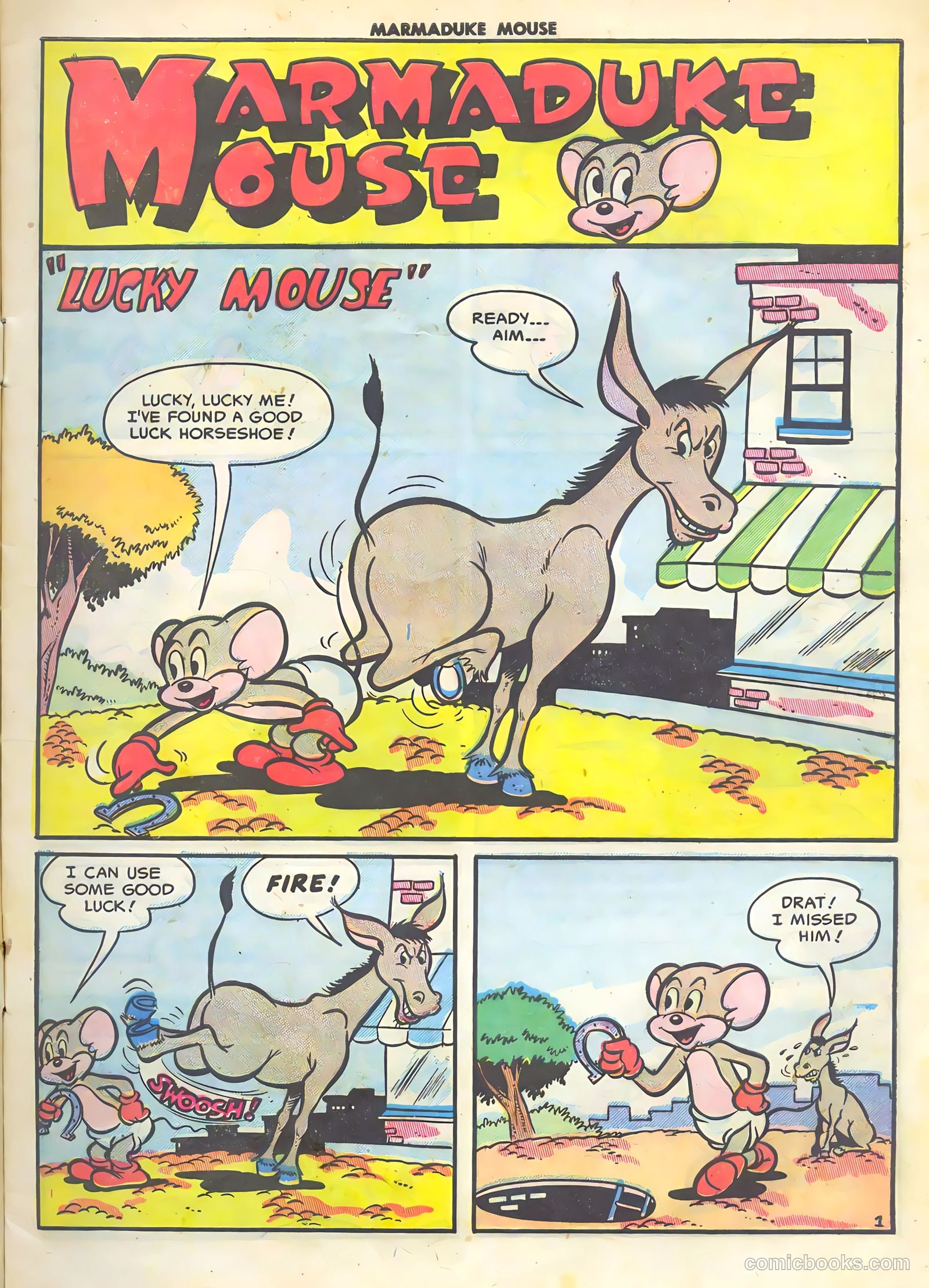 Marmaduke Mouse #65 — page 9 of 36