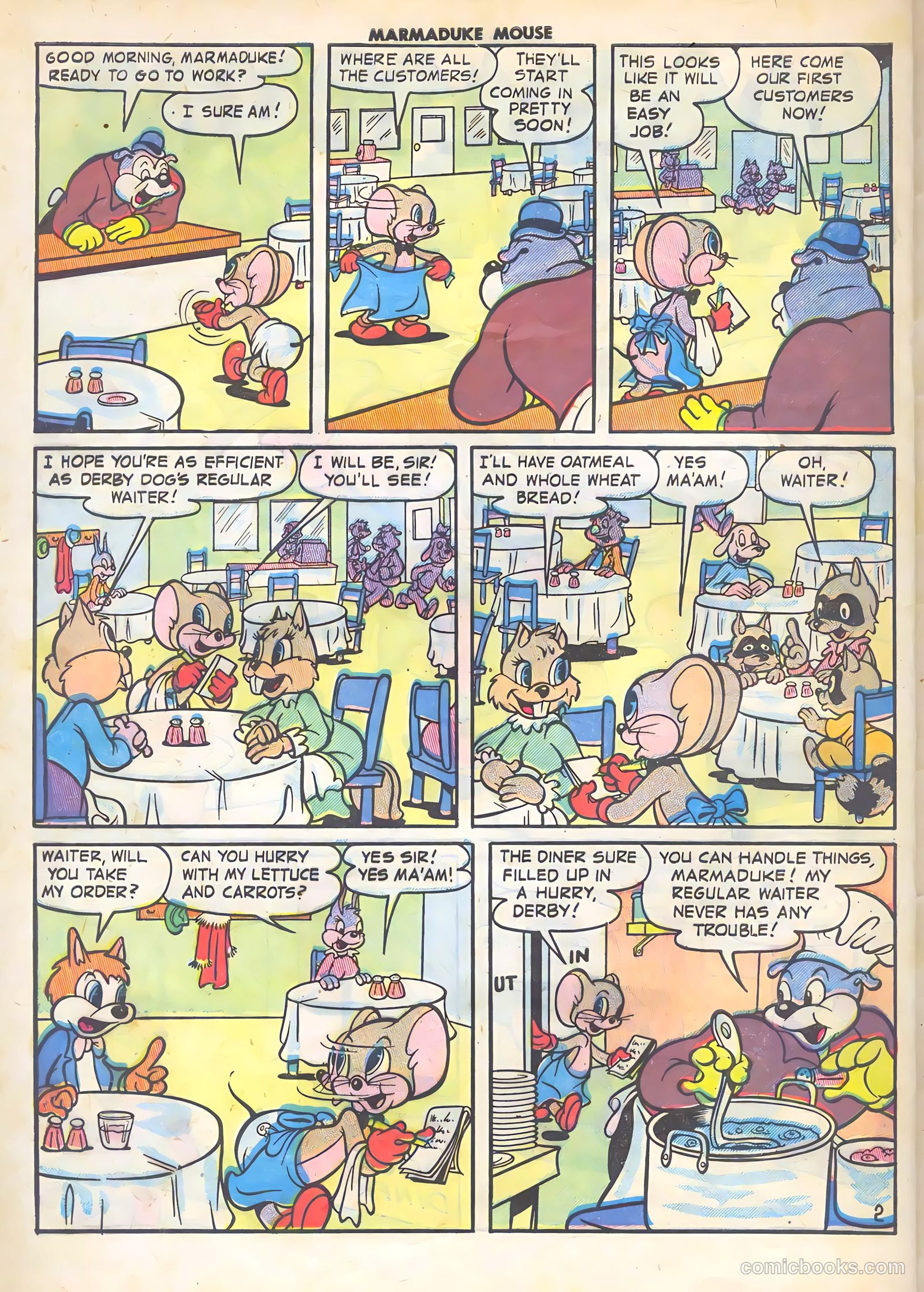Marmaduke Mouse #65 — page 28 of 36
