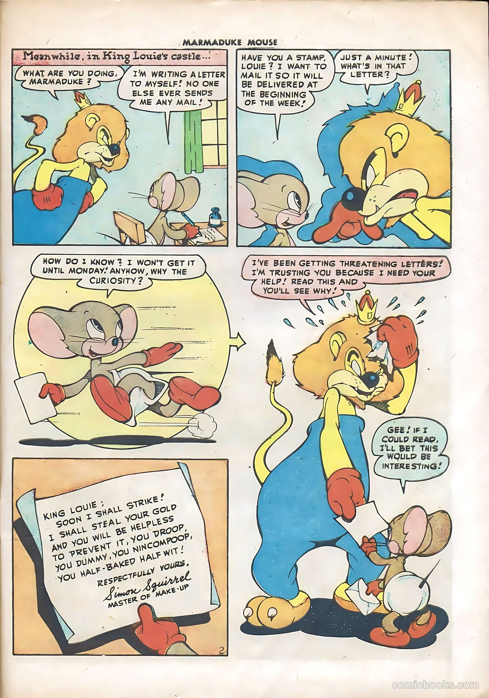 Marmaduke Mouse #7 — page 45 of 52