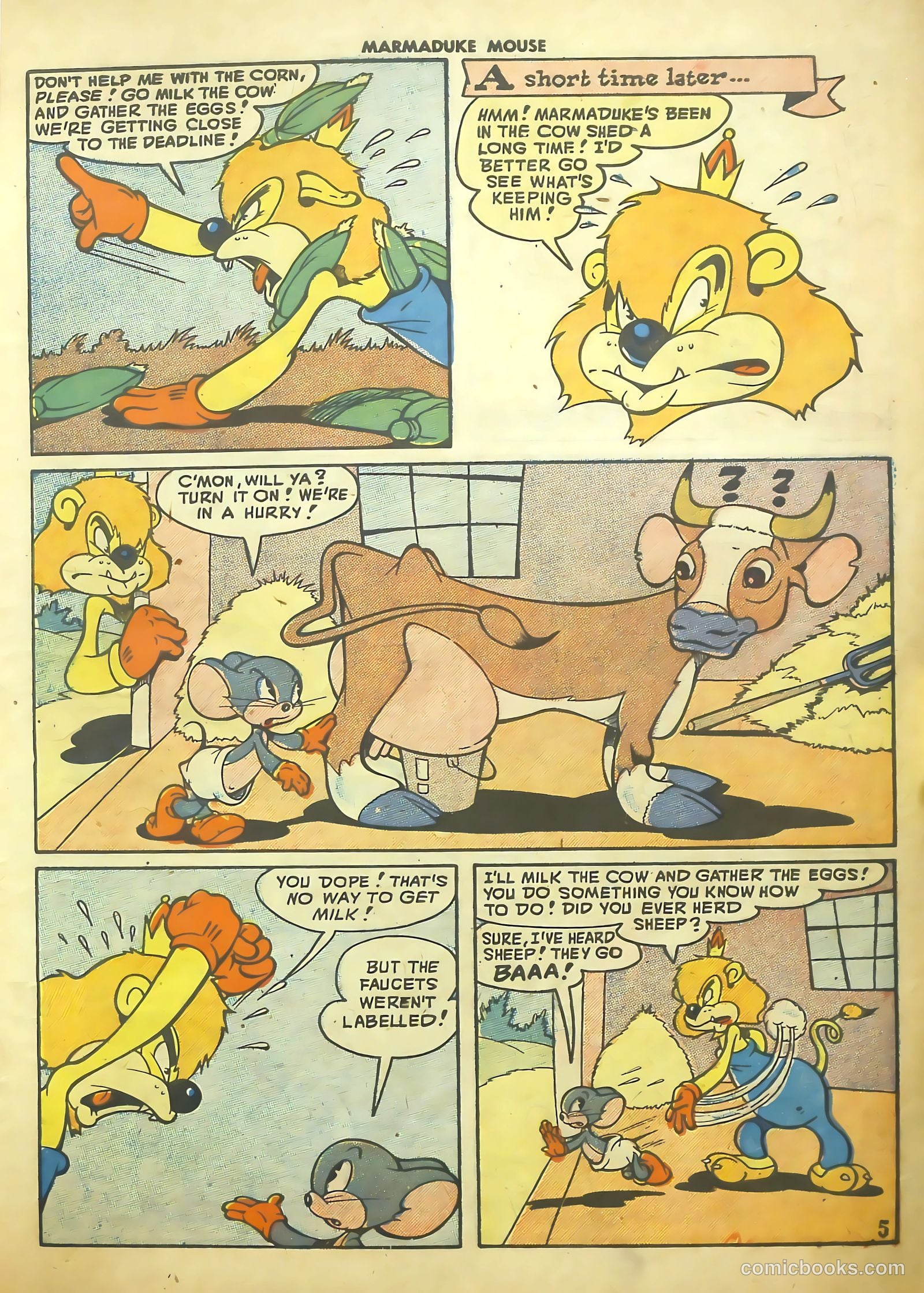 Marmaduke Mouse #8 — page 7 of 52