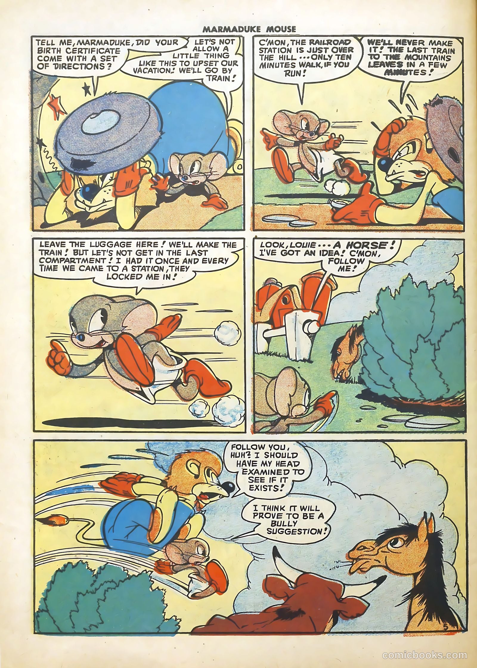 Marmaduke Mouse #9 — page 48 of 52