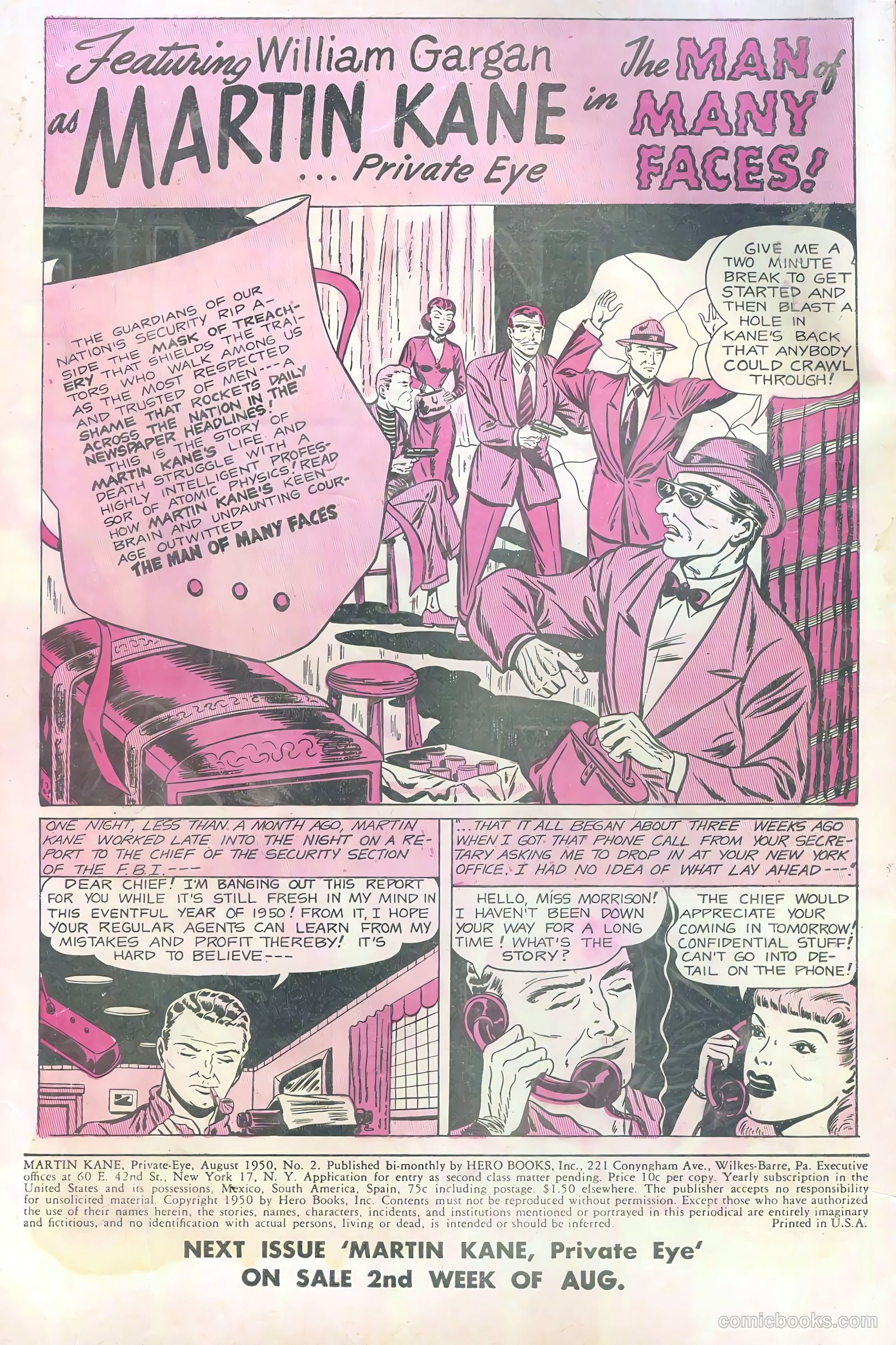 Martin Kane, Private Eye #2 — page 2 of 36